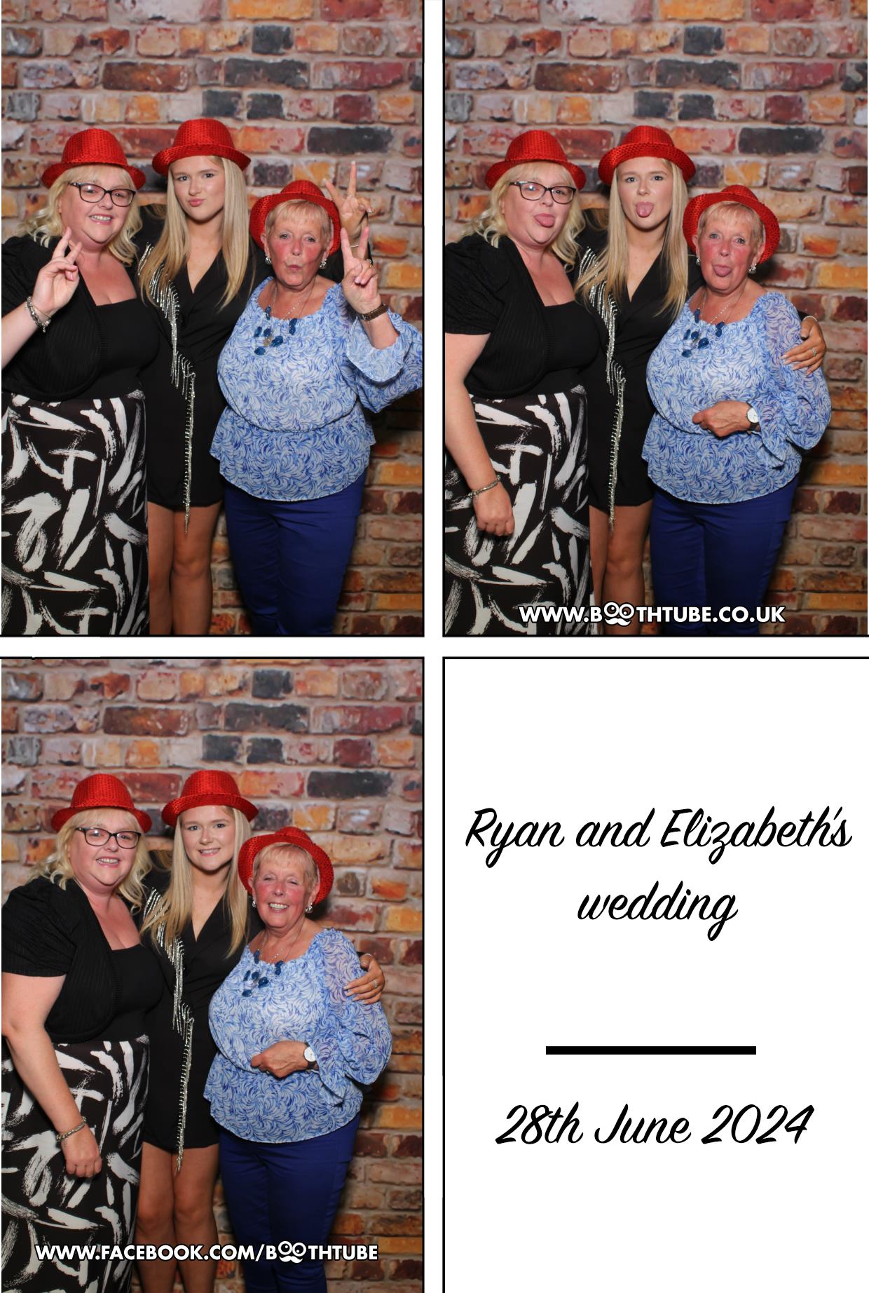 Ryan & Elizabeth's Wedding | View more photos from the event at gallery.boothtube.co.uk/u/BoothtubeLtd/Ryan-Elizabeths-Wedding