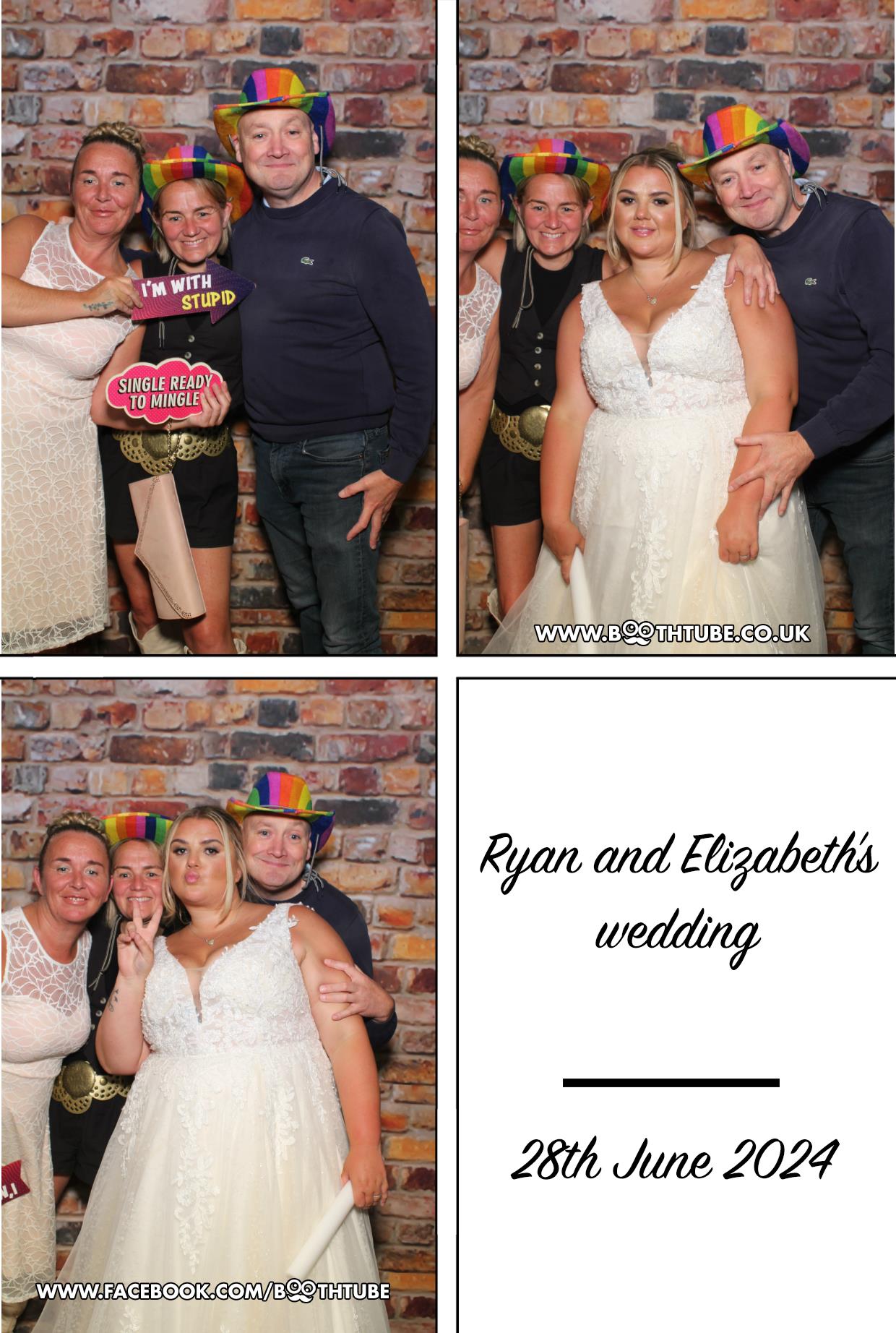 Ryan & Elizabeth's Wedding | View more photos from the event at gallery.boothtube.co.uk/u/BoothtubeLtd/Ryan-Elizabeths-Wedding