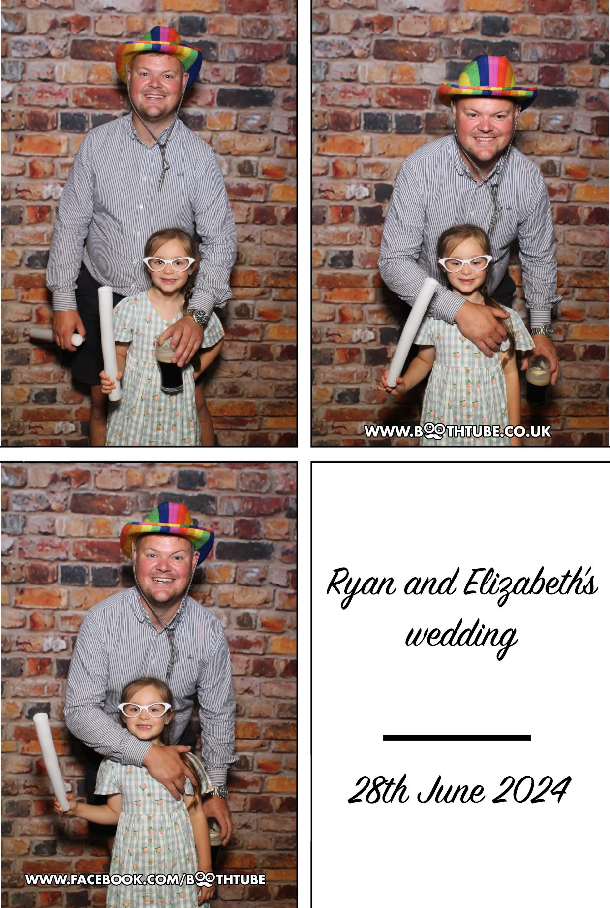 Ryan & Elizabeth's Wedding | View more photos from the event at gallery.boothtube.co.uk/u/BoothtubeLtd/Ryan-Elizabeths-Wedding