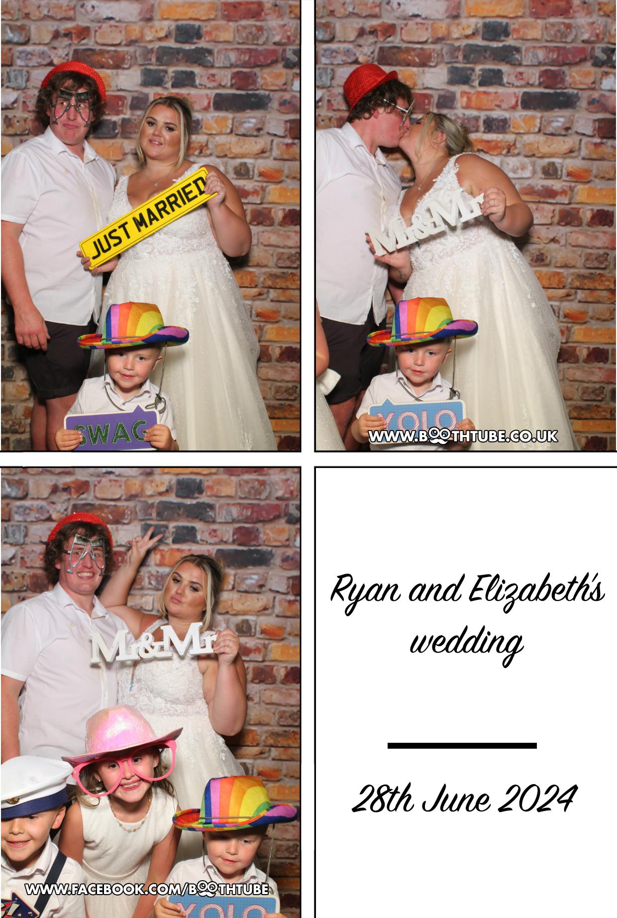 Ryan & Elizabeth's Wedding | View more photos from the event at gallery.boothtube.co.uk/u/BoothtubeLtd/Ryan-Elizabeths-Wedding