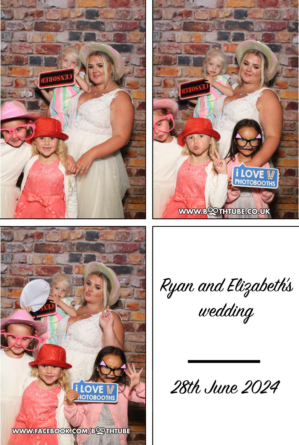 Ryan & Elizabeth's Wedding | View more photos from the event at gallery.boothtube.co.uk/u/BoothtubeLtd/Ryan-Elizabeths-Wedding