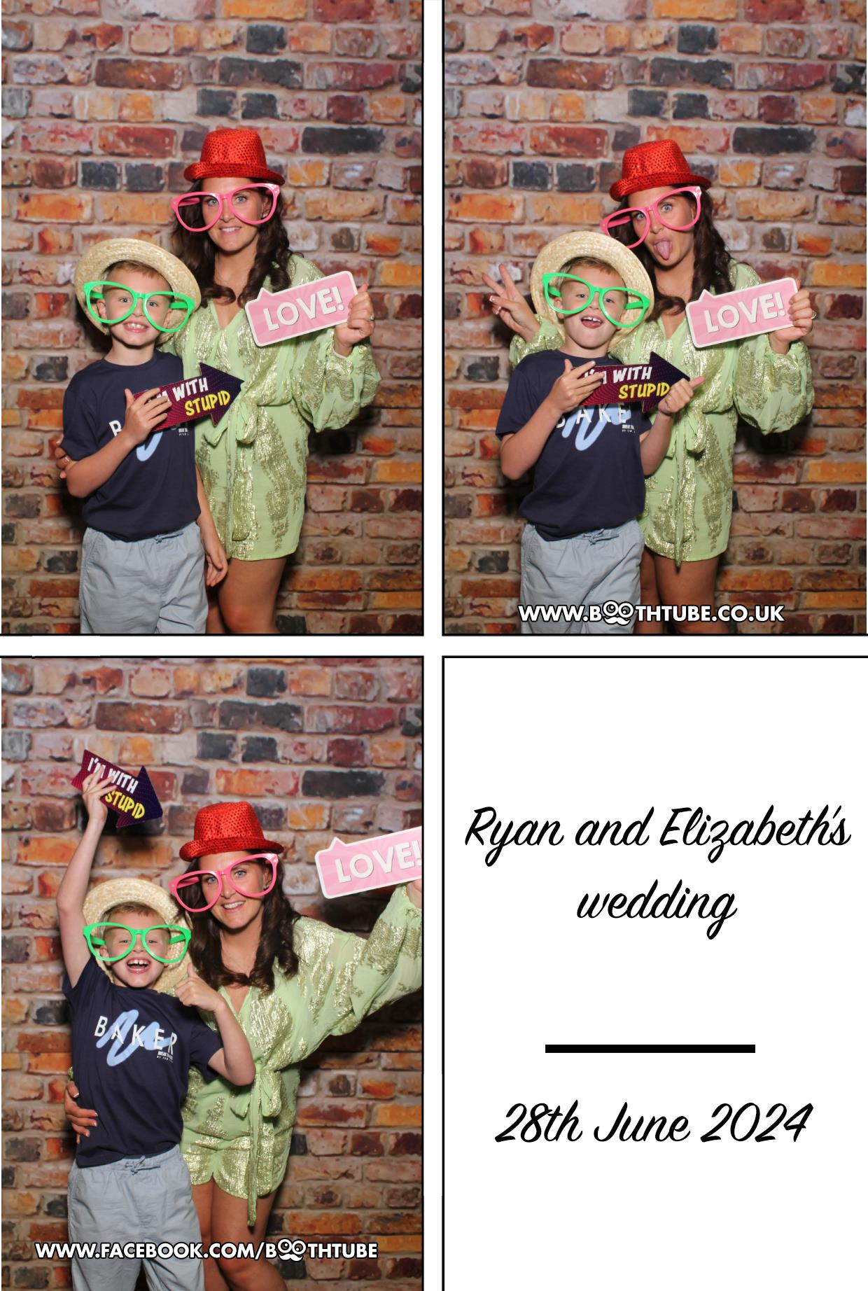 Ryan & Elizabeth's Wedding | View more photos from the event at gallery.boothtube.co.uk/u/BoothtubeLtd/Ryan-Elizabeths-Wedding