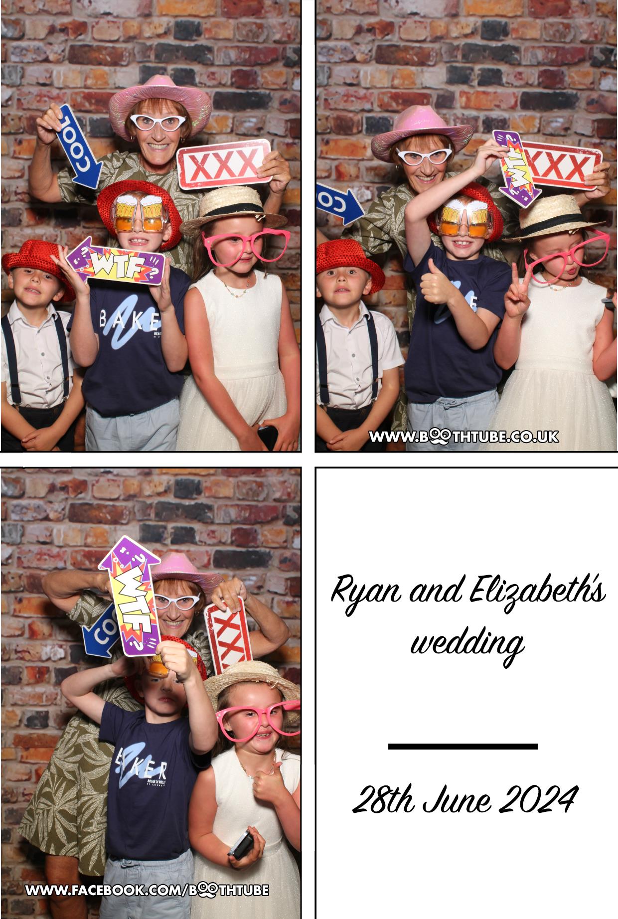 Ryan & Elizabeth's Wedding | View more photos from the event at gallery.boothtube.co.uk/u/BoothtubeLtd/Ryan-Elizabeths-Wedding