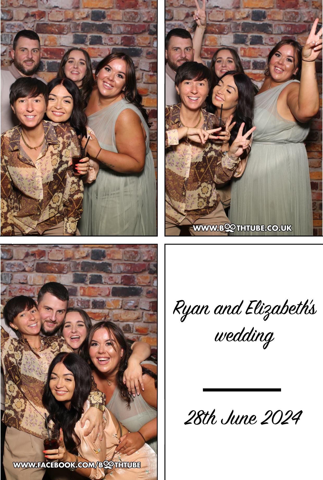 Ryan & Elizabeth's Wedding | View more photos from the event at gallery.boothtube.co.uk/u/BoothtubeLtd/Ryan-Elizabeths-Wedding
