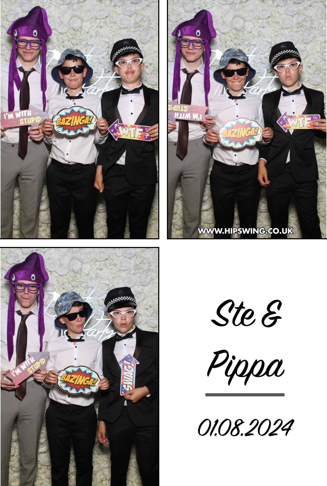 Ste & Pippa's Wedding | View more photos from the event at gallery.boothtube.co.uk/u/BoothtubeLtd/Ste-Pippas-Wedding