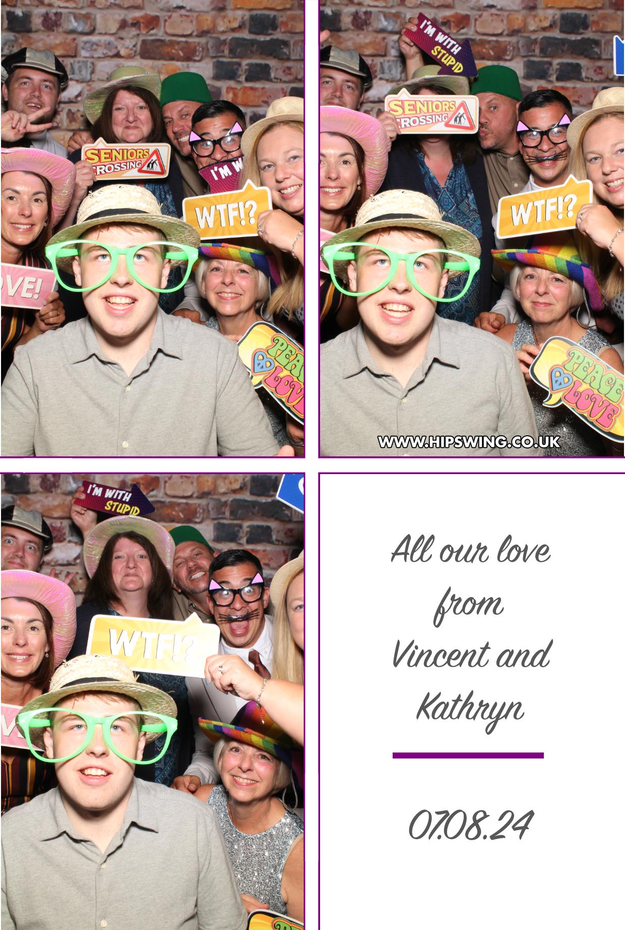 Vincent & Kathryn's Wedding | View more photos from the event at gallery.boothtube.co.uk/u/BoothtubeLtd/Vincent-Kathryns-Wedding