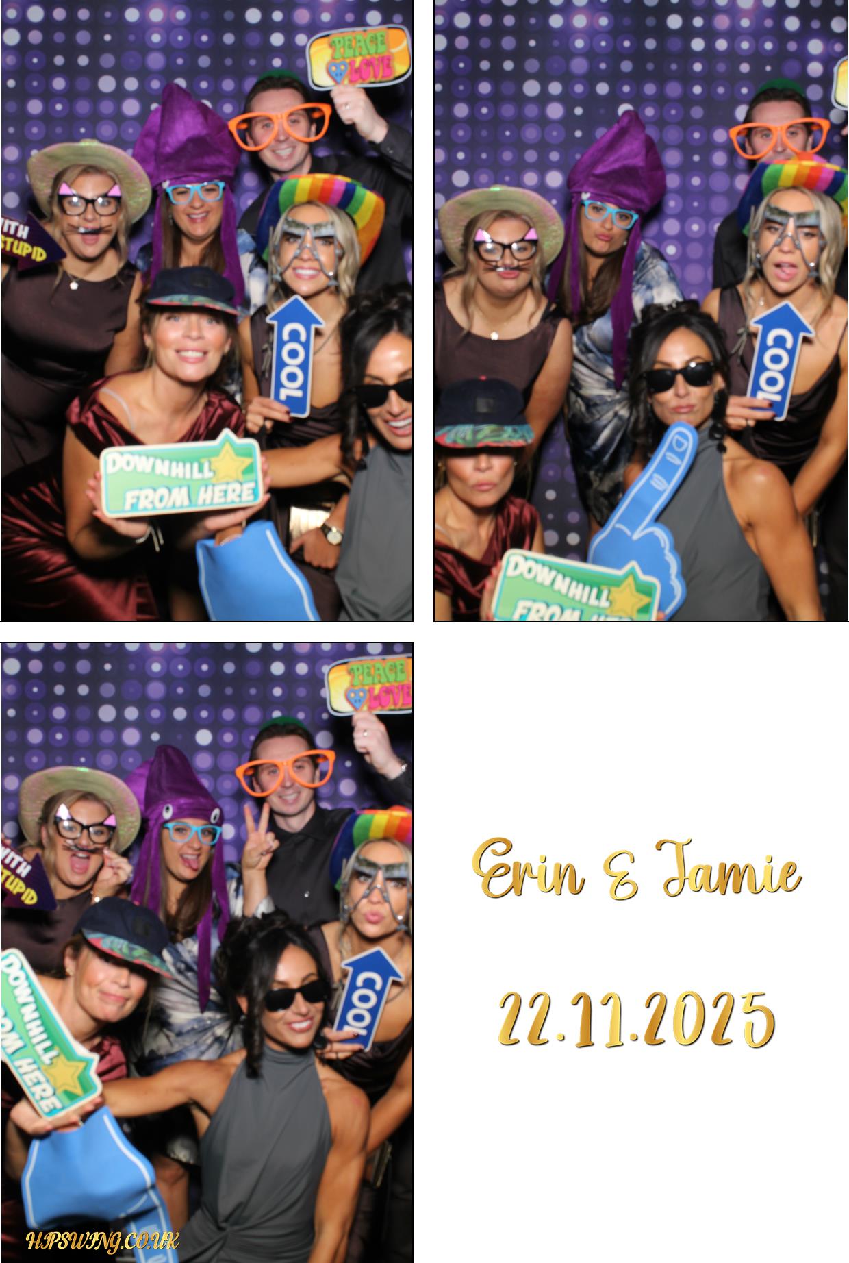 Erin & Jamie's Wedding | View more photos from the event at gallery.boothtube.co.uk/u/BoothtubeLtd/Erin-Jamies-Wedding