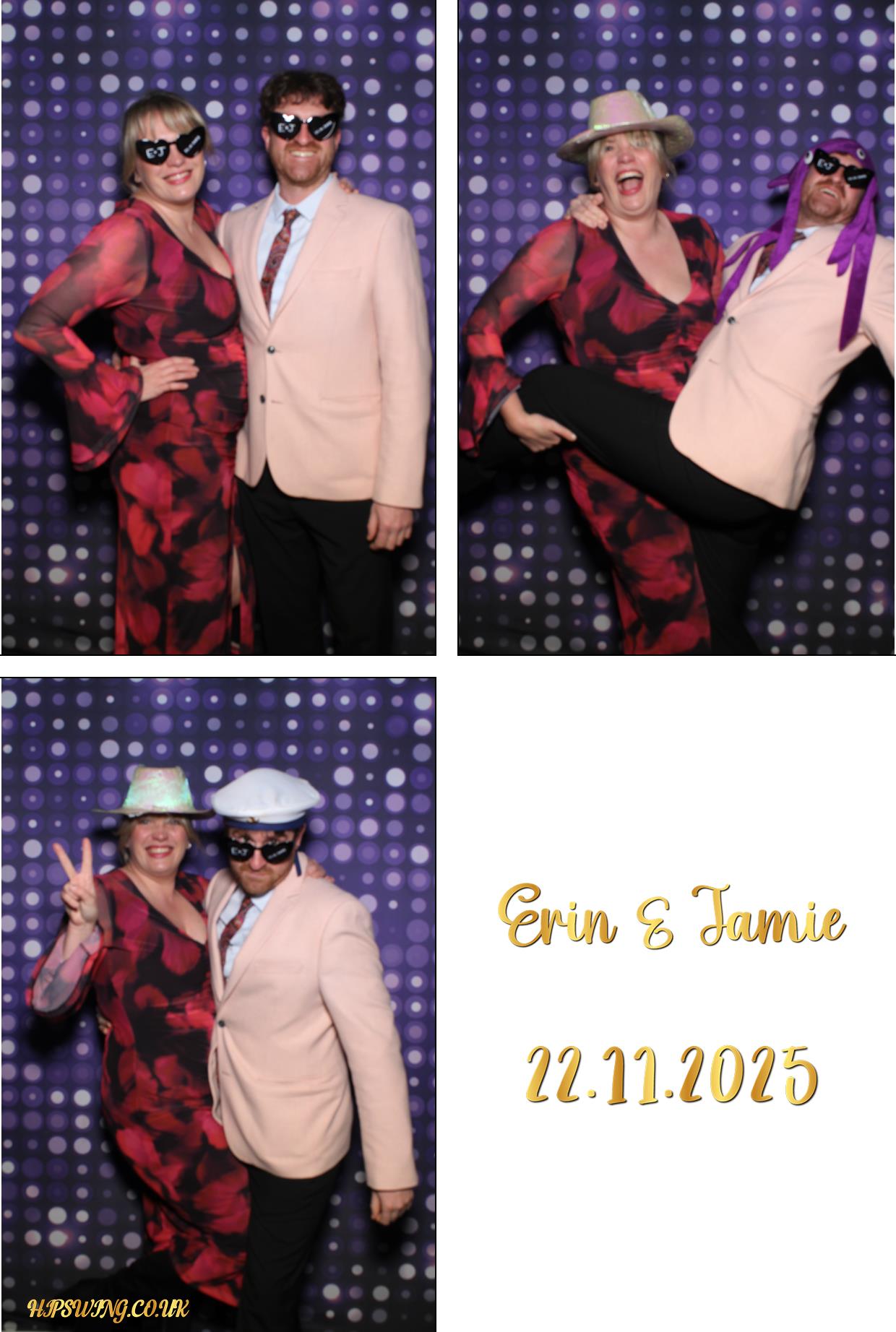 Erin & Jamie's Wedding | View more photos from the event at gallery.boothtube.co.uk/u/BoothtubeLtd/Erin-Jamies-Wedding