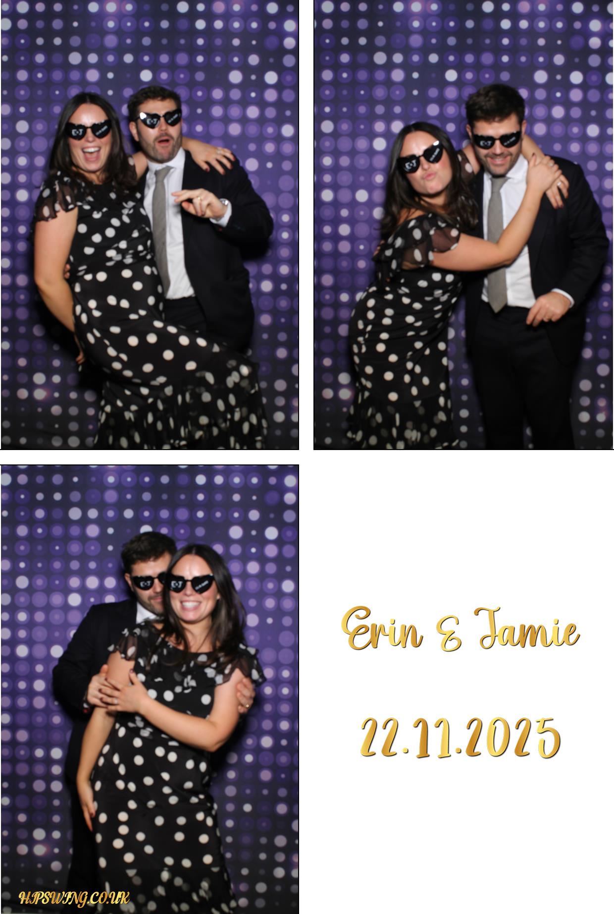 Erin & Jamie's Wedding | View more photos from the event at gallery.boothtube.co.uk/u/BoothtubeLtd/Erin-Jamies-Wedding
