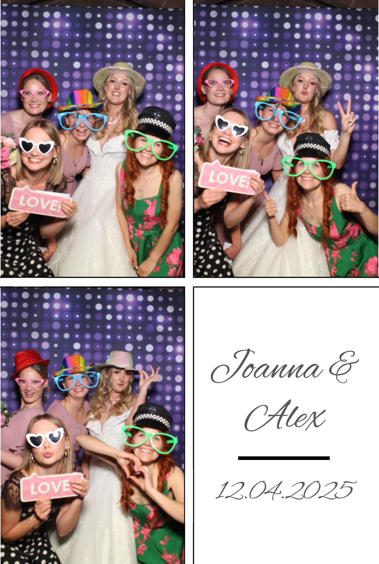 Joanna & Alex's Wedding | View more photos from the event at gallery.boothtube.co.uk/u/BoothtubeLtd/Joanna-Alexs-Wedding