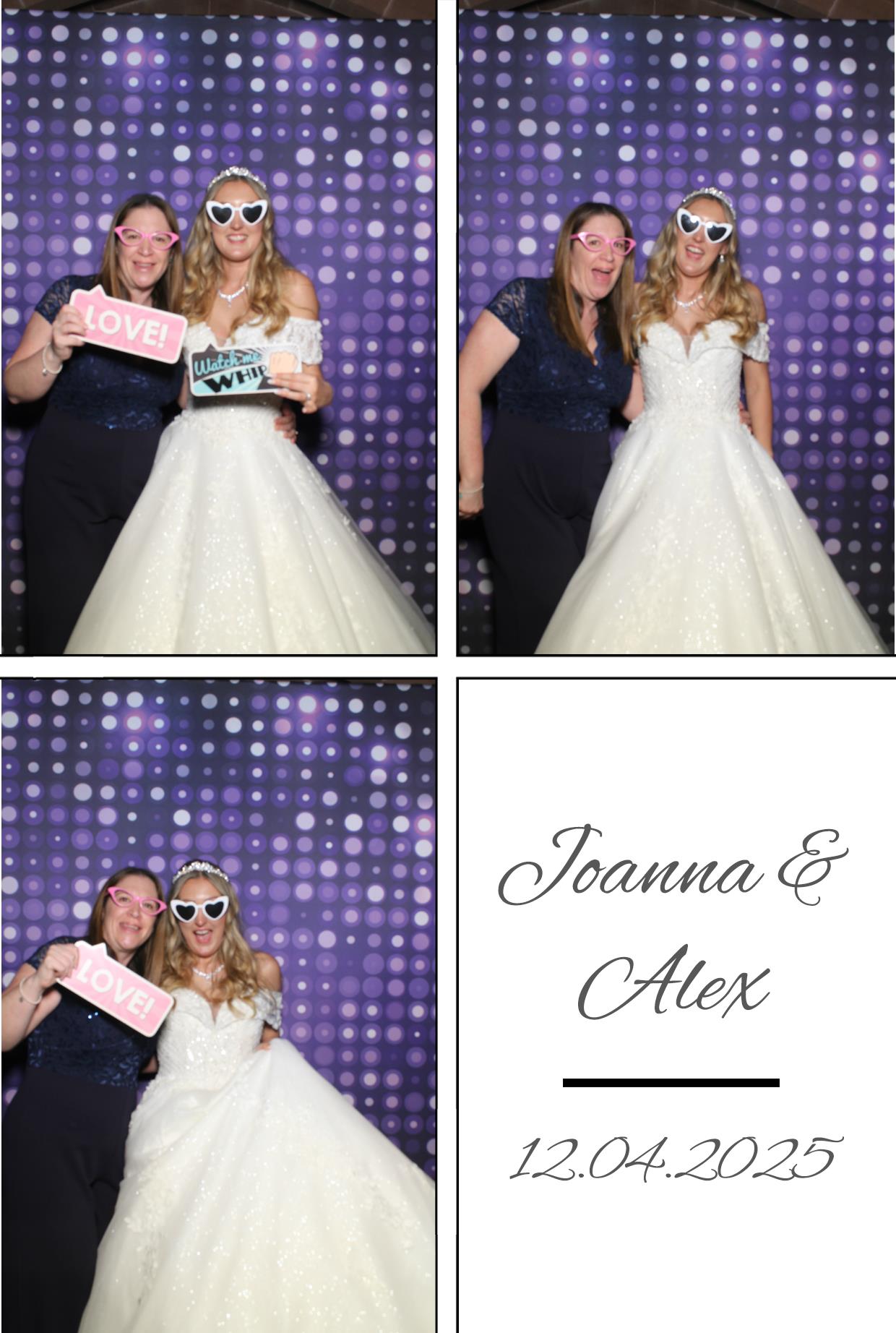 Joanna & Alex's Wedding | View more photos from the event at gallery.boothtube.co.uk/u/BoothtubeLtd/Joanna-Alexs-Wedding