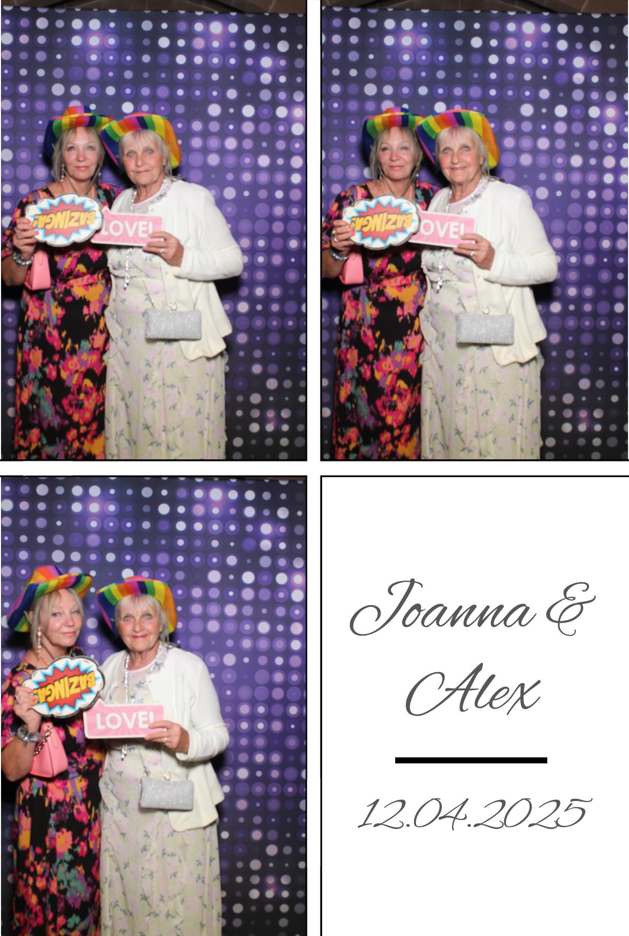 Joanna & Alex's Wedding | View more photos from the event at gallery.boothtube.co.uk/u/BoothtubeLtd/Joanna-Alexs-Wedding
