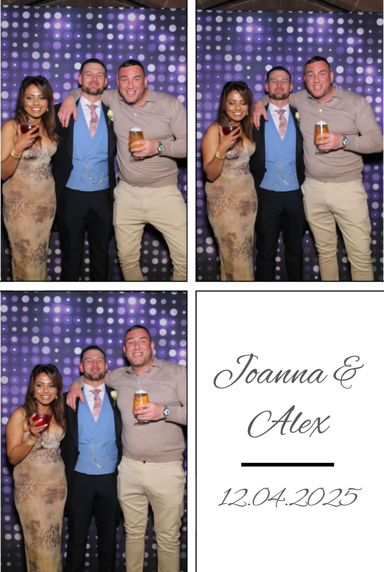 Joanna & Alex's Wedding | View more photos from the event at gallery.boothtube.co.uk/u/BoothtubeLtd/Joanna-Alexs-Wedding