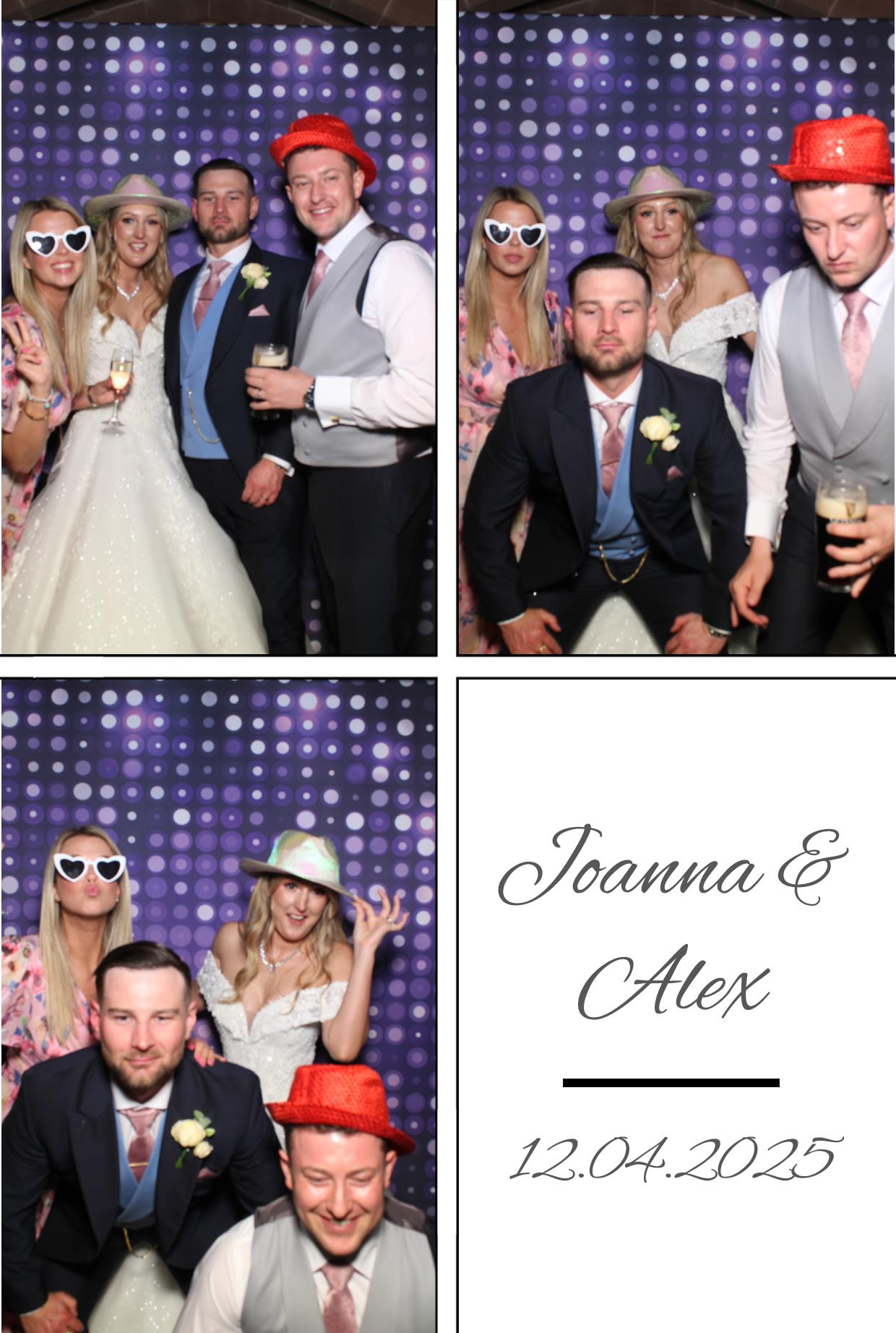 Joanna & Alex's Wedding | View more photos from the event at gallery.boothtube.co.uk/u/BoothtubeLtd/Joanna-Alexs-Wedding