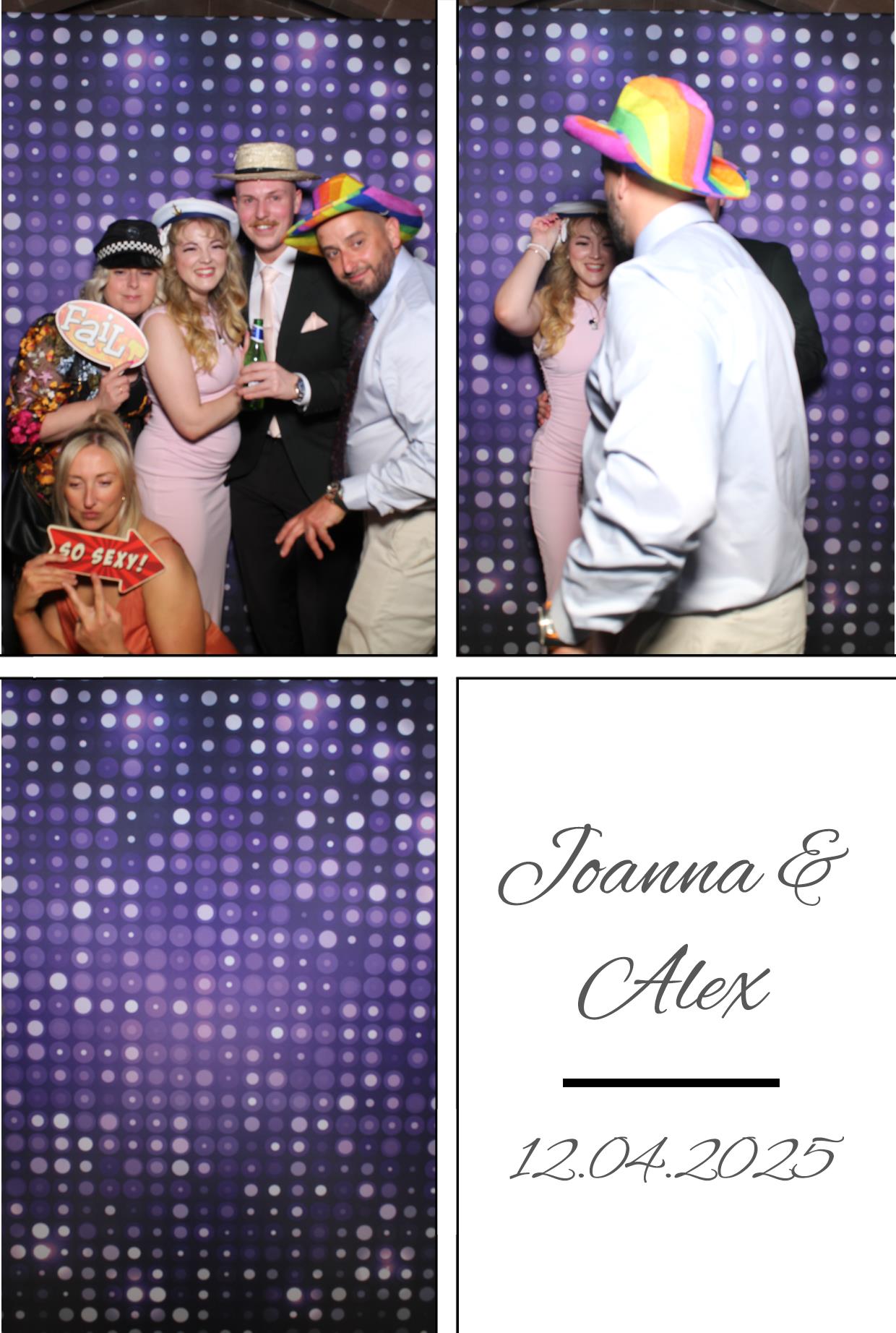 Joanna & Alex's Wedding | View more photos from the event at gallery.boothtube.co.uk/u/BoothtubeLtd/Joanna-Alexs-Wedding