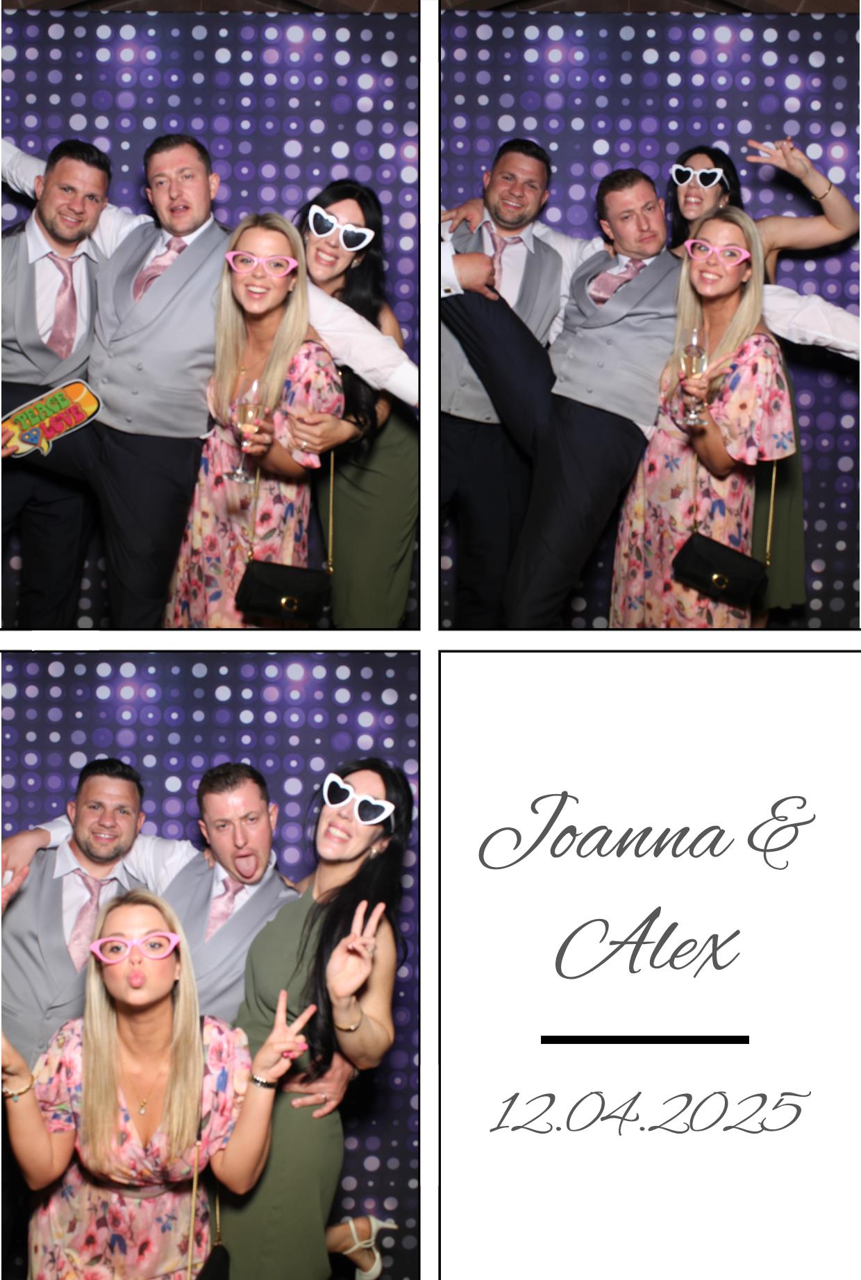 Joanna & Alex's Wedding | View more photos from the event at gallery.boothtube.co.uk/u/BoothtubeLtd/Joanna-Alexs-Wedding