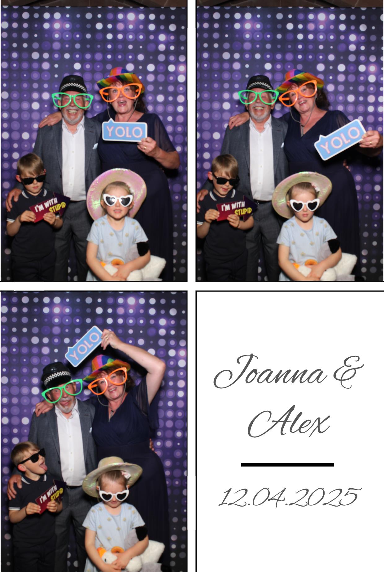 Joanna & Alex's Wedding | View more photos from the event at gallery.boothtube.co.uk/u/BoothtubeLtd/Joanna-Alexs-Wedding