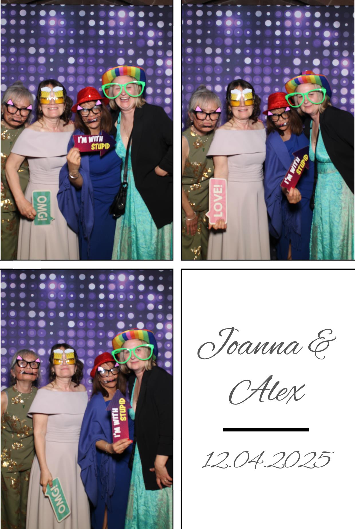 Joanna & Alex's Wedding | View more photos from the event at gallery.boothtube.co.uk/u/BoothtubeLtd/Joanna-Alexs-Wedding