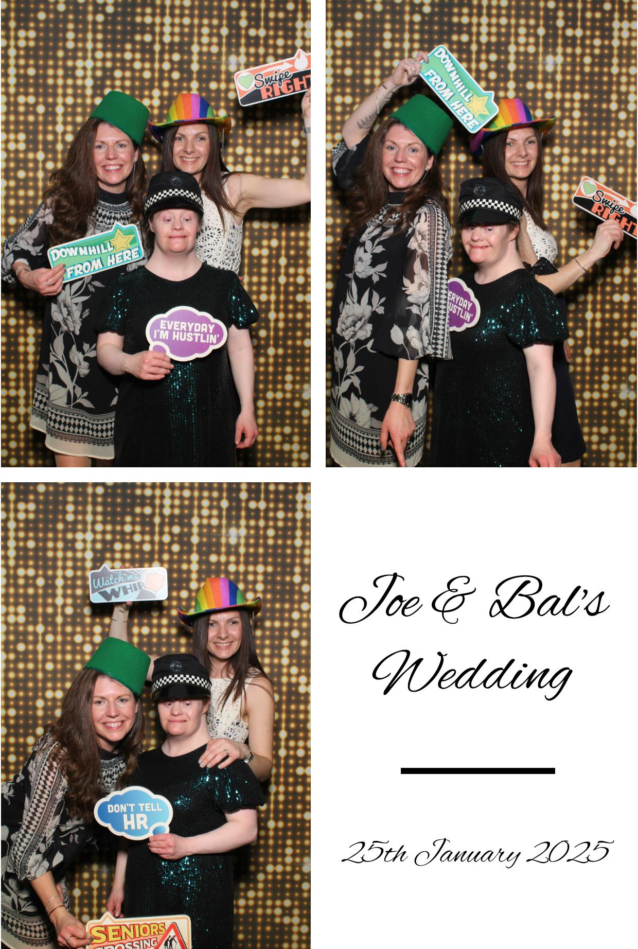 Joe & Bal's Wedding | View more photos from the event at gallery.boothtube.co.uk/u/BoothtubeLtd/Joe-Bals-Wedding