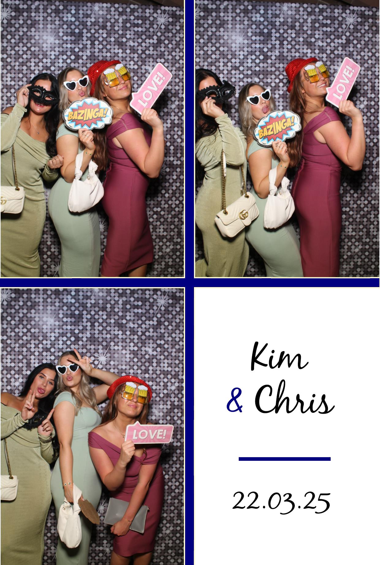 Kim & Chris's Wedding | View more photos from the event at gallery.boothtube.co.uk/u/BoothtubeLtd/Kim-Chriss-Wedding