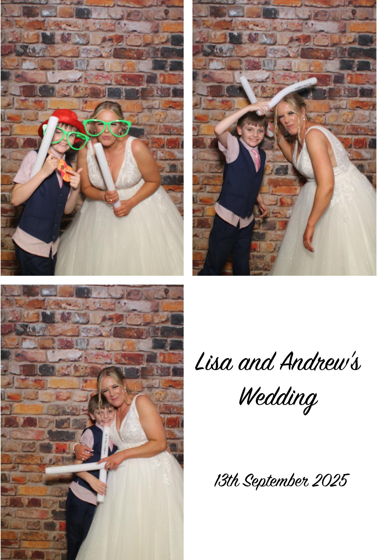 Lisa & Andrew's Wedding | View more photos from the event at gallery.boothtube.co.uk/u/BoothtubeLtd/Lisa-Andrews-Wedding