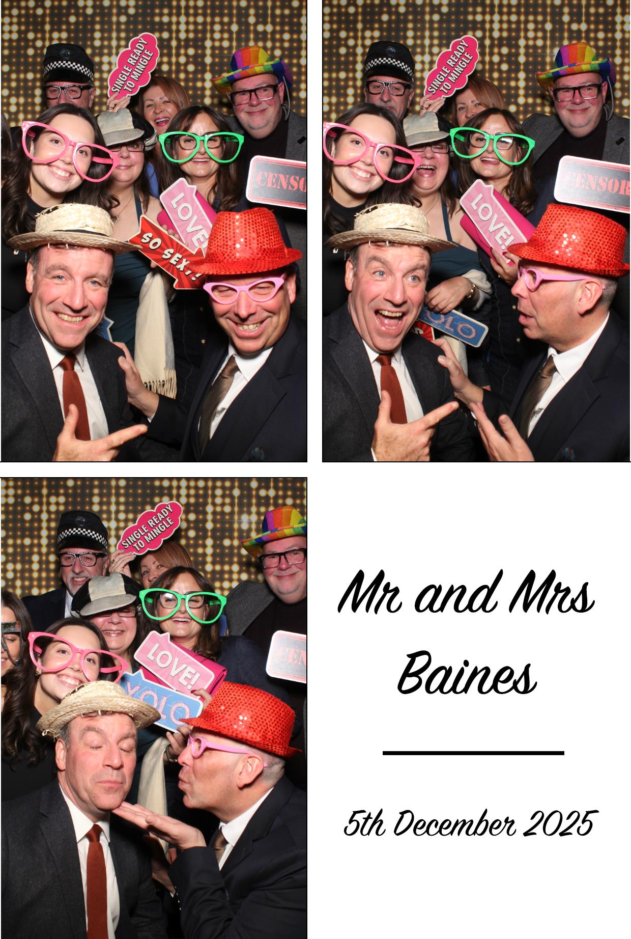 Mr & Mrs Baines's Wedding | View more photos from the event at gallery.boothtube.co.uk/u/BoothtubeLtd/Mr-Mrs-Bainess-Wedding