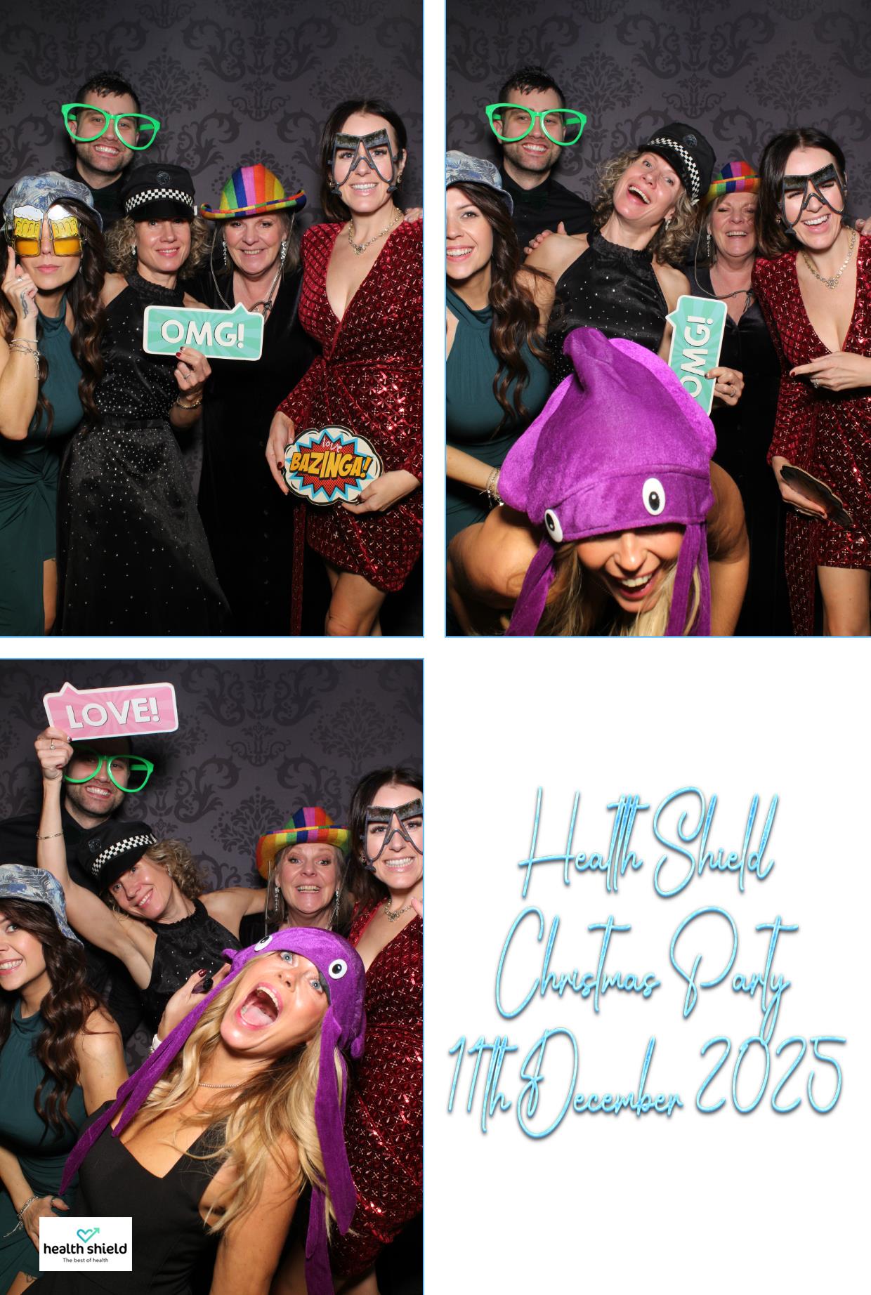 Heath Shield's Christmas Party | View more photos from the event at gallery.boothtube.co.uk/u/BoothtubeLtd/Heath-Shields-Christmas-Party