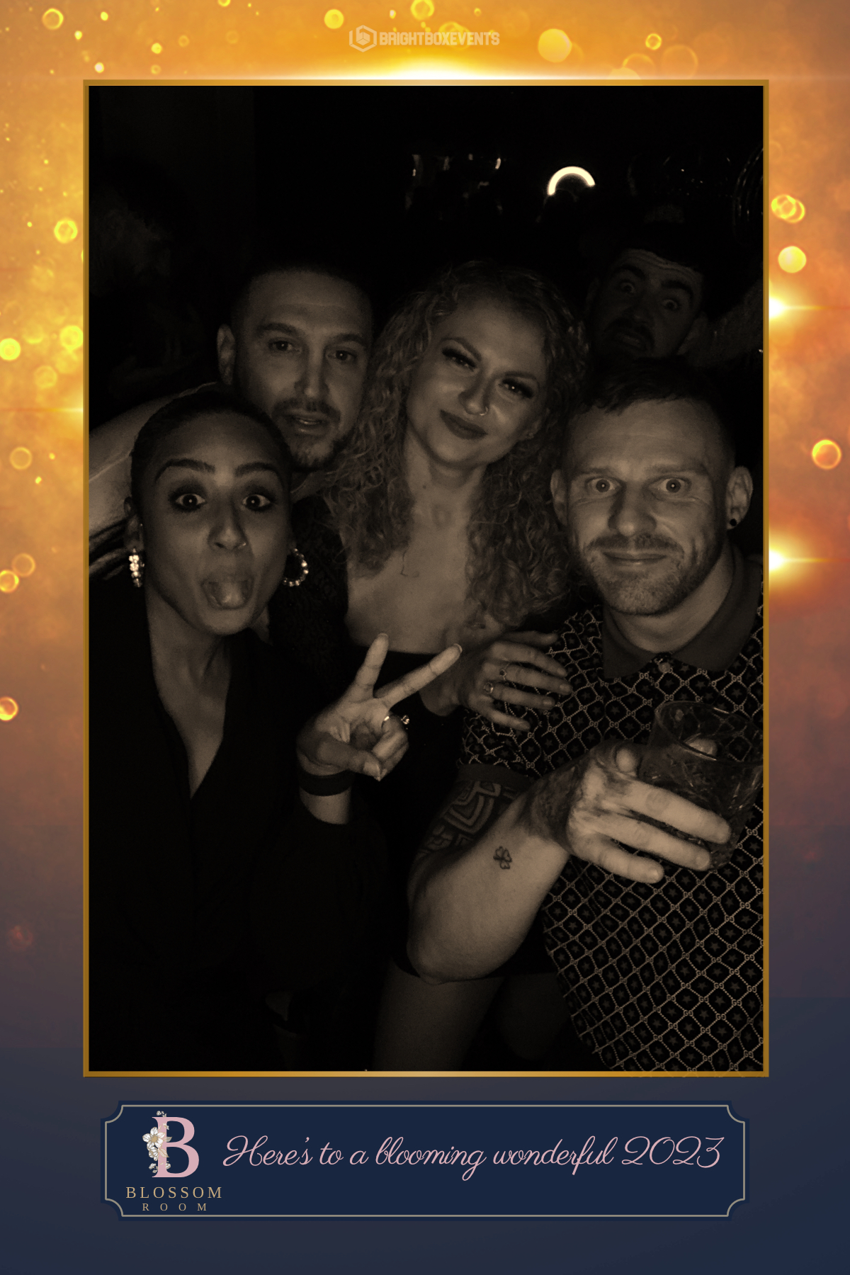Blossom Room New Year's Eve | View more photos from the event at gallery.brightboxevents.co.uk/u/BrightBoxEvents/Blossom-Room-New-Years-Eve