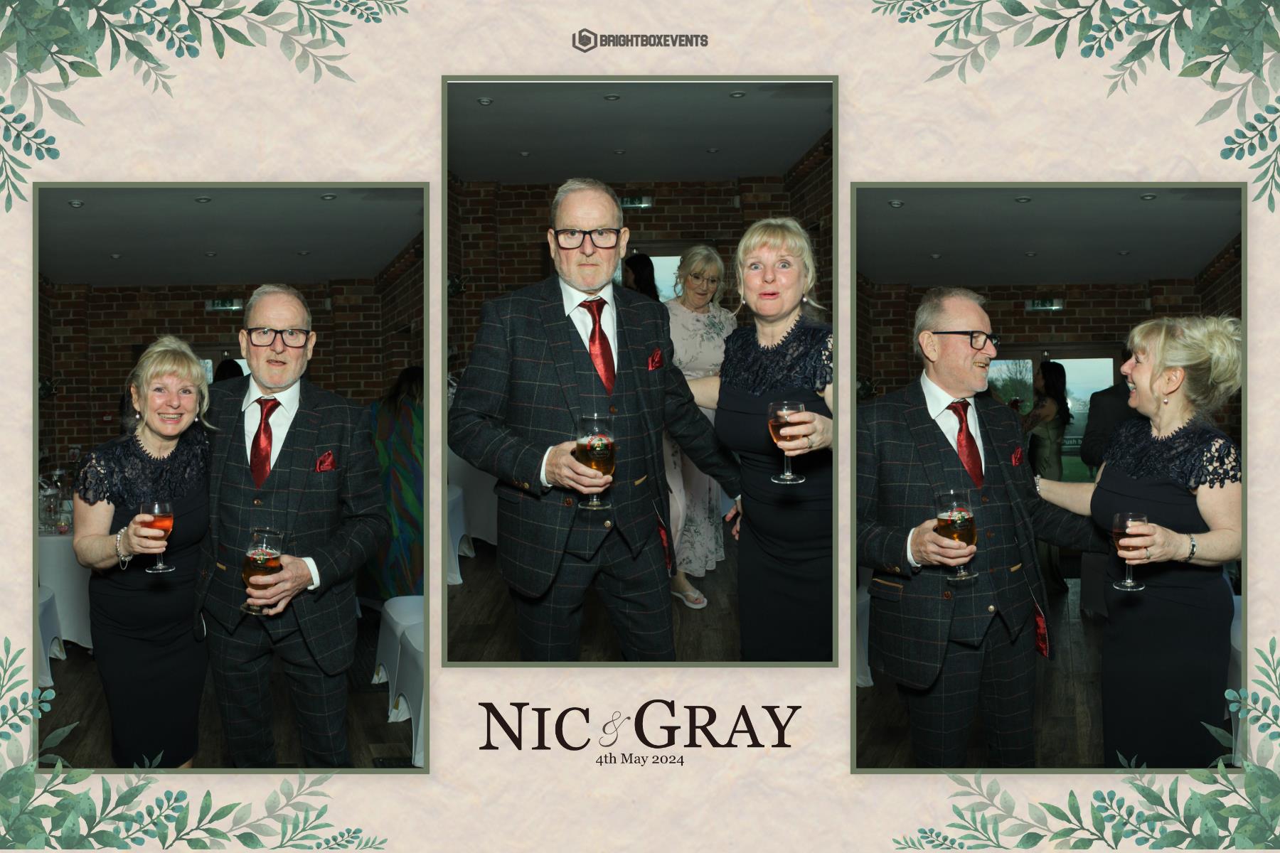 Nic & Gray | View more photos from the event at gallery.brightboxevents.co.uk/u/BrightBoxEvents/Nic-Gray