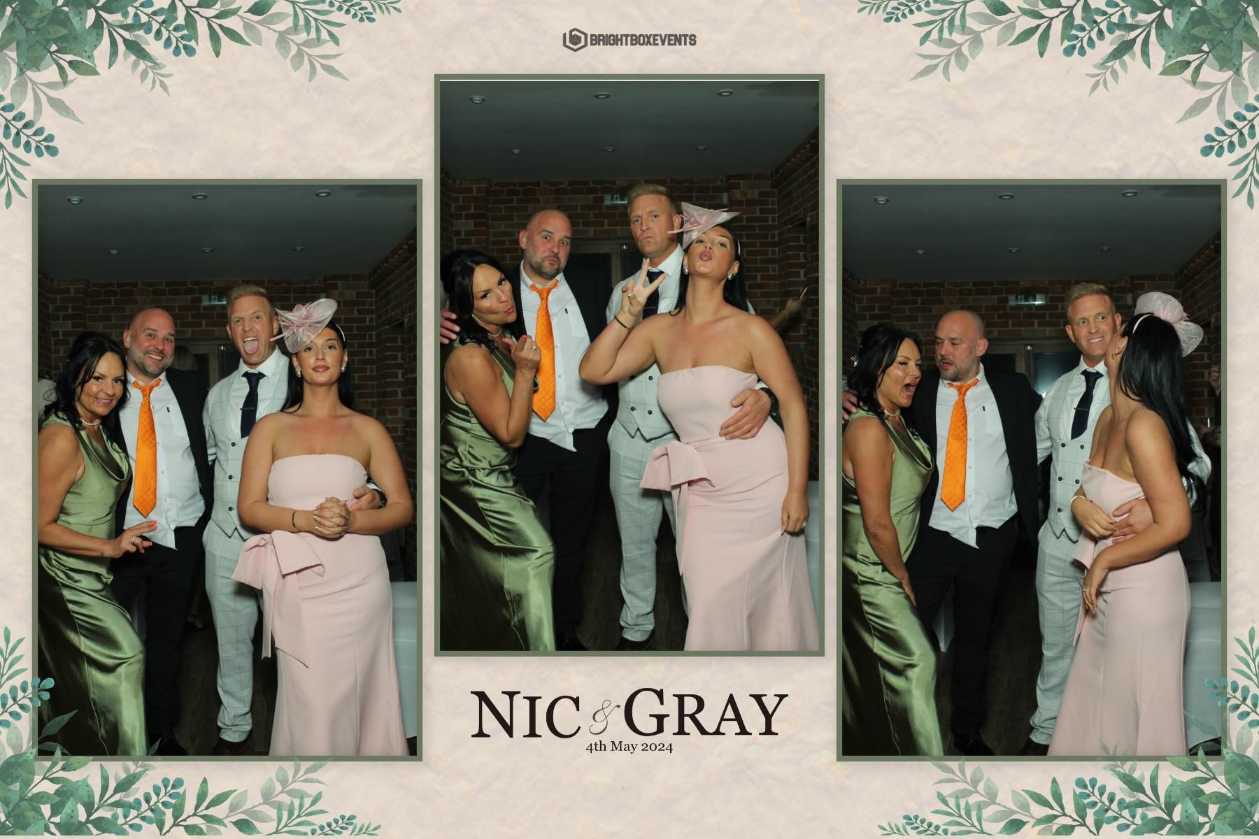 Nic & Gray | View more photos from the event at gallery.brightboxevents.co.uk/u/BrightBoxEvents/Nic-Gray