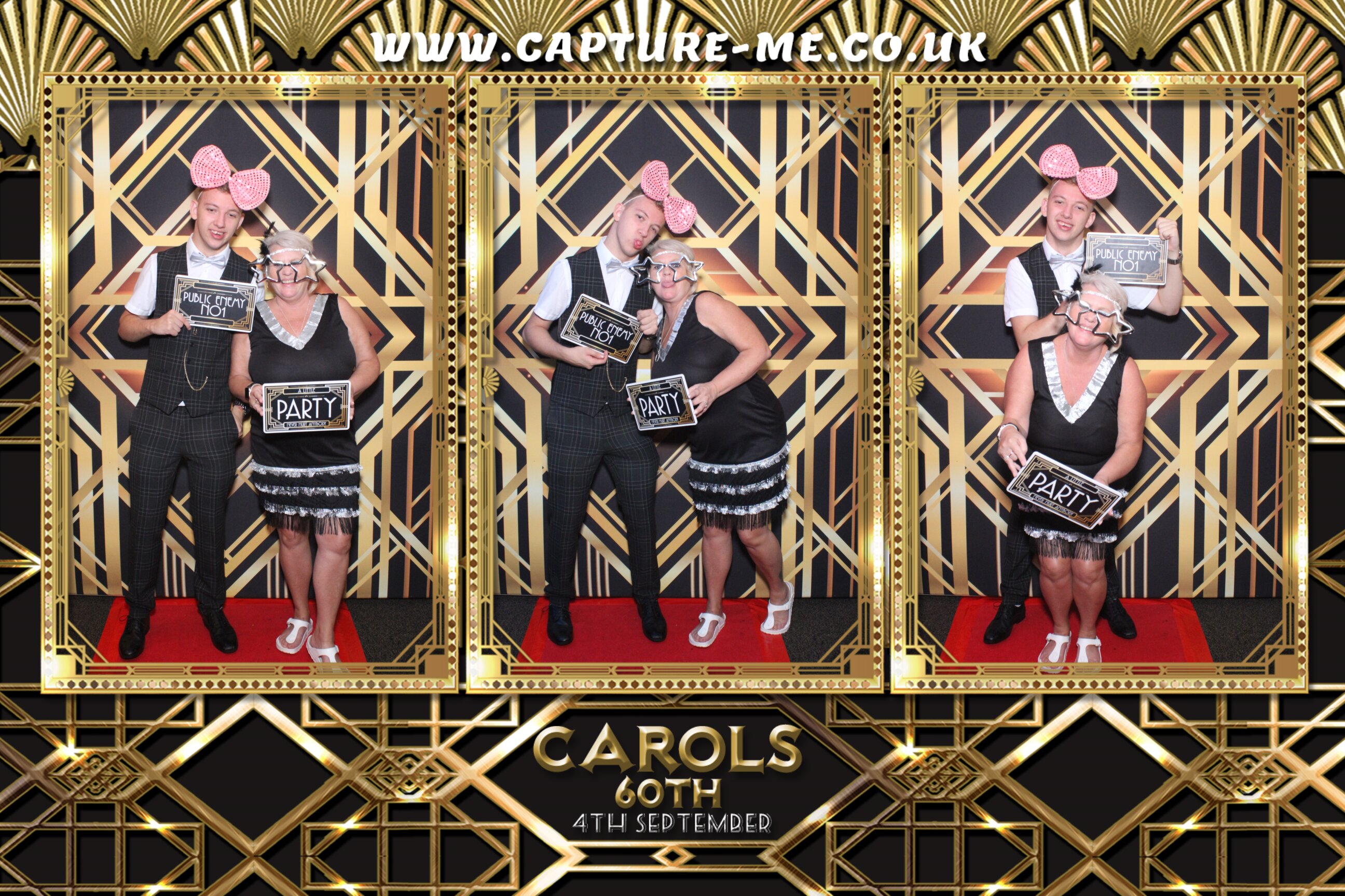 Carols 60th Gatsby Birthday Party | View more photos from the event at gallery.capture-me.co.uk/u/Capture-me/Carols-60th-Gatsby-Birthday-Party