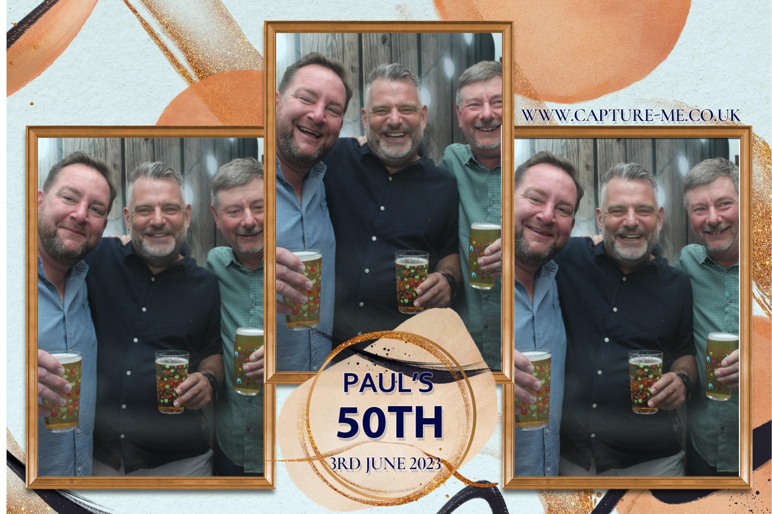 Image from Paul's 50th