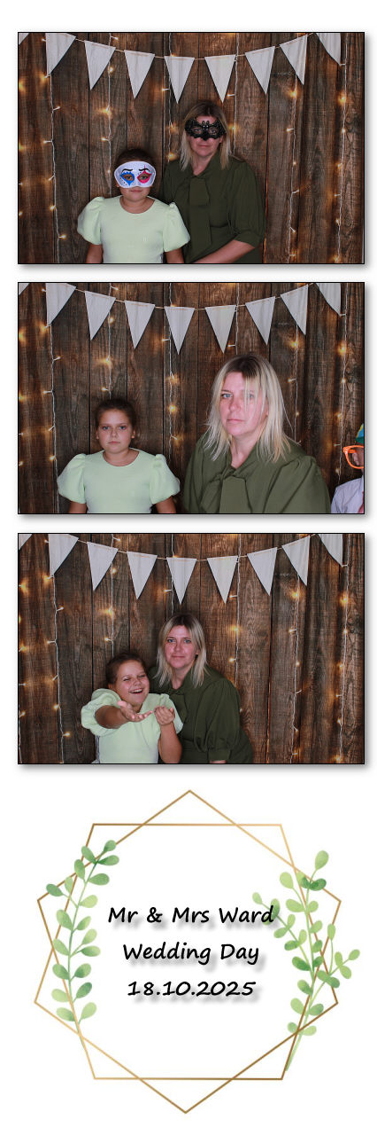 Mr & Mrs Ward Wedding | View more photos from the event at v1.boothgallery.com/u/ClicksPhotobooth/Mr-Mrs-Ward-Wedding