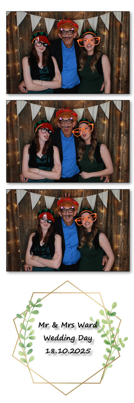 Mr & Mrs Ward Wedding | View more photos from the event at v1.boothgallery.com/u/ClicksPhotobooth/Mr-Mrs-Ward-Wedding