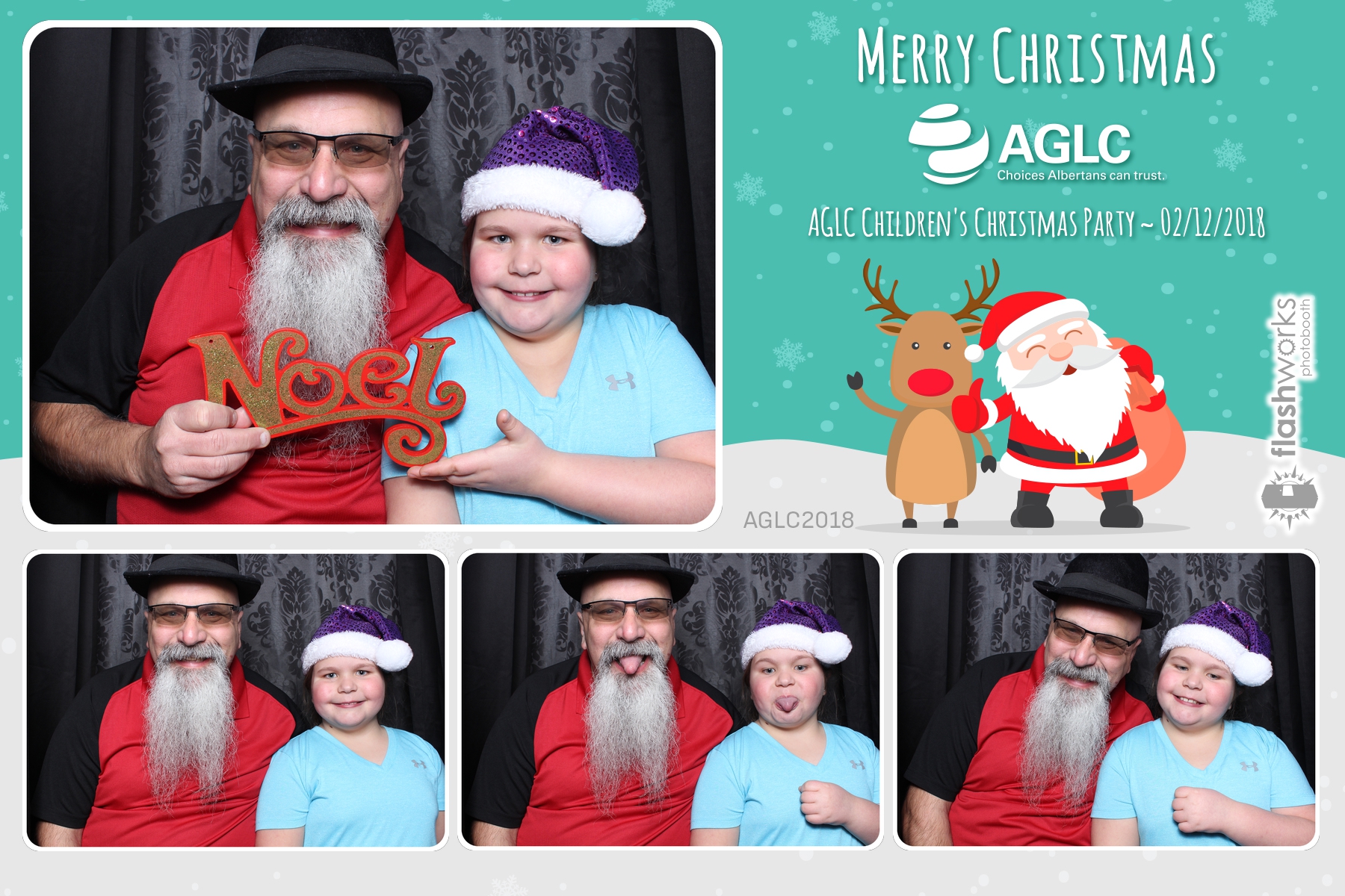 AGLC Children's Christmas Party | View more photos from the event at gallery.flashworksphotobooth.com/u/FlashworksPhotoboothInc/AGLC-Childrens-Christmas-Party