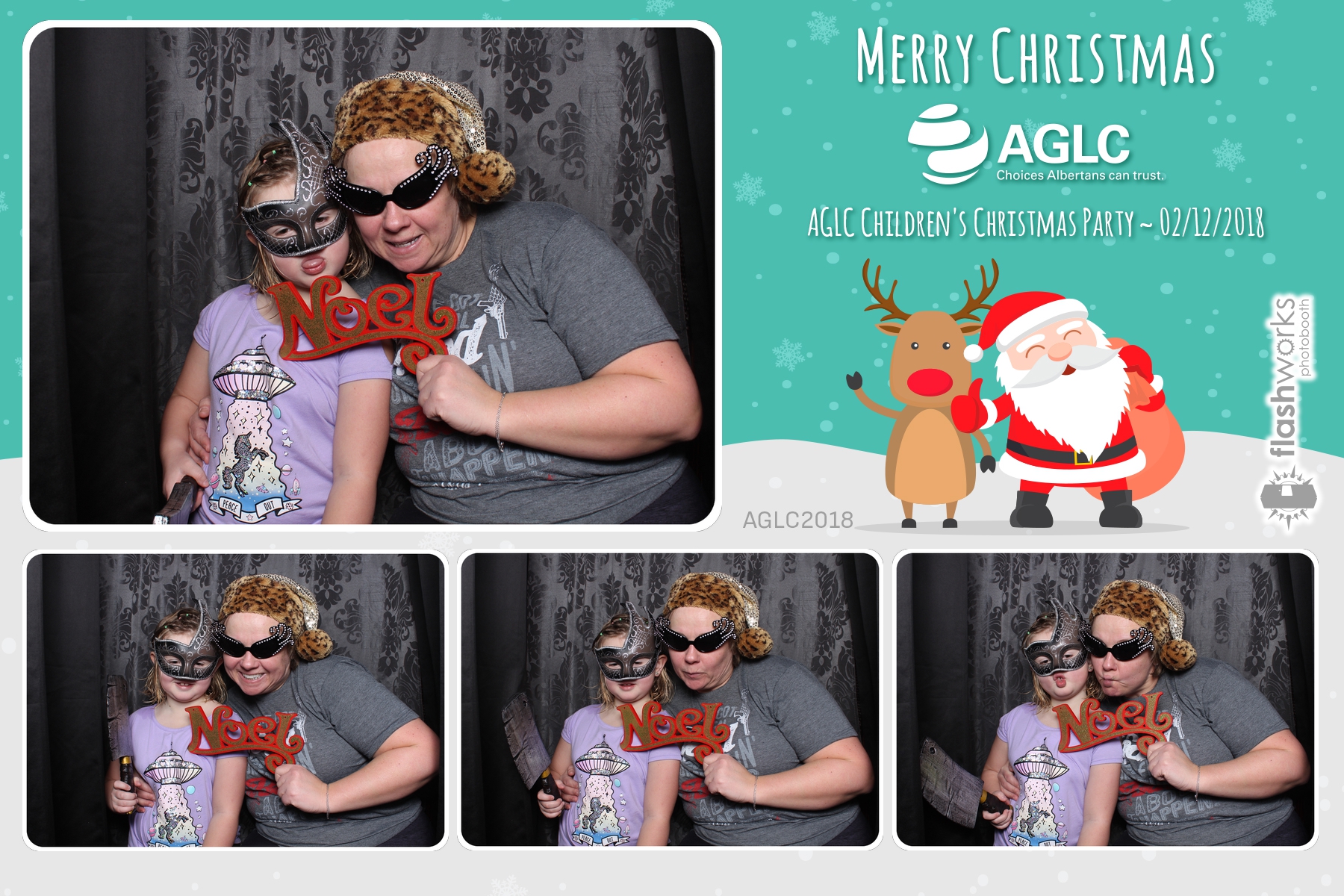 AGLC Children's Christmas Party | View more photos from the event at gallery.flashworksphotobooth.com/u/FlashworksPhotoboothInc/AGLC-Childrens-Christmas-Party