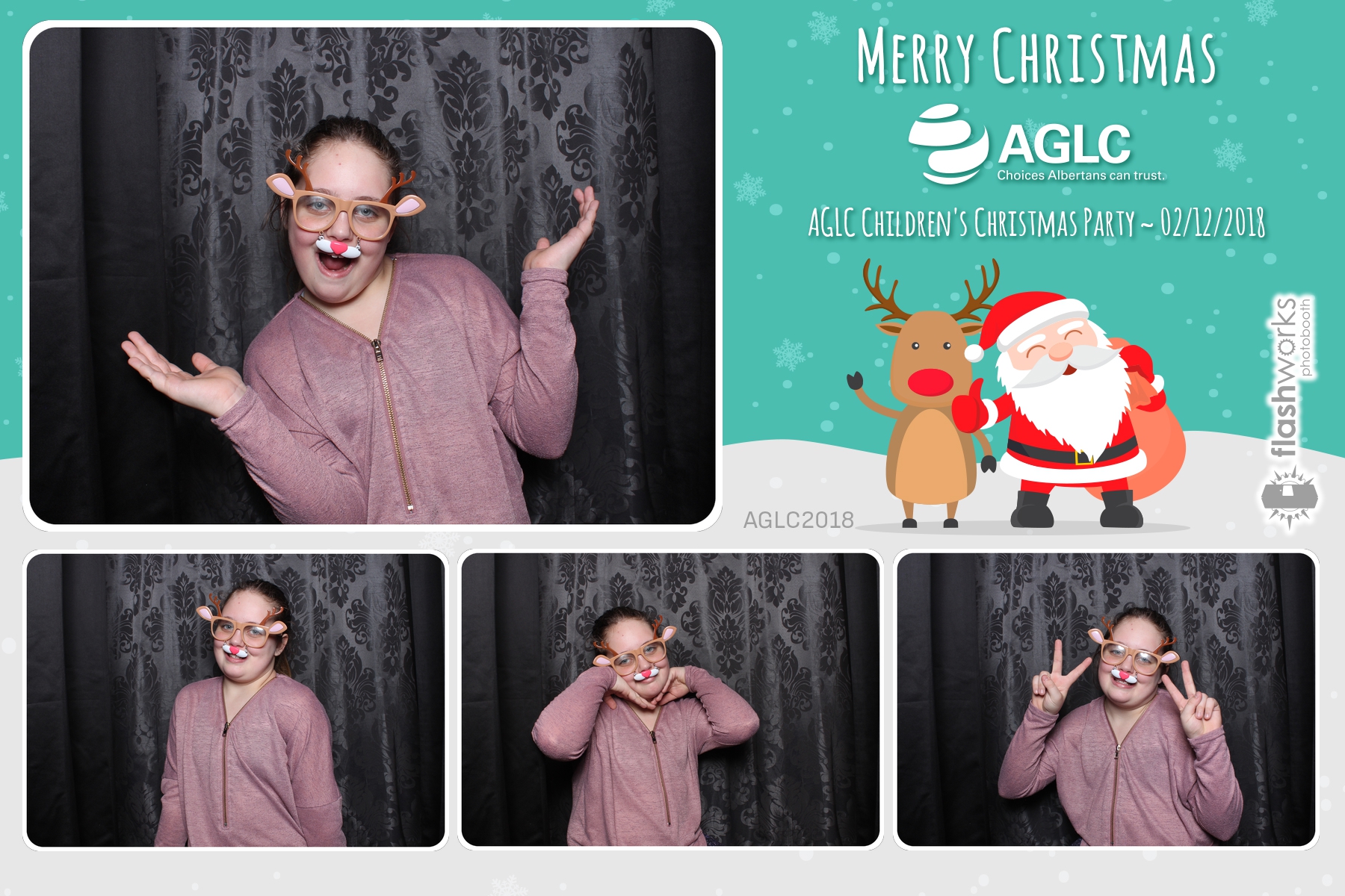 AGLC Children's Christmas Party | View more photos from the event at gallery.flashworksphotobooth.com/u/FlashworksPhotoboothInc/AGLC-Childrens-Christmas-Party