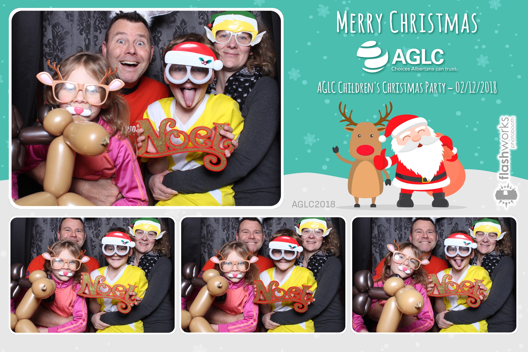 AGLC Children's Christmas Party | View more photos from the event at gallery.flashworksphotobooth.com/u/FlashworksPhotoboothInc/AGLC-Childrens-Christmas-Party