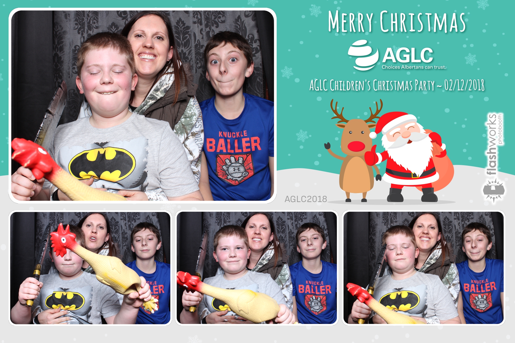 AGLC Children's Christmas Party | View more photos from the event at gallery.flashworksphotobooth.com/u/FlashworksPhotoboothInc/AGLC-Childrens-Christmas-Party