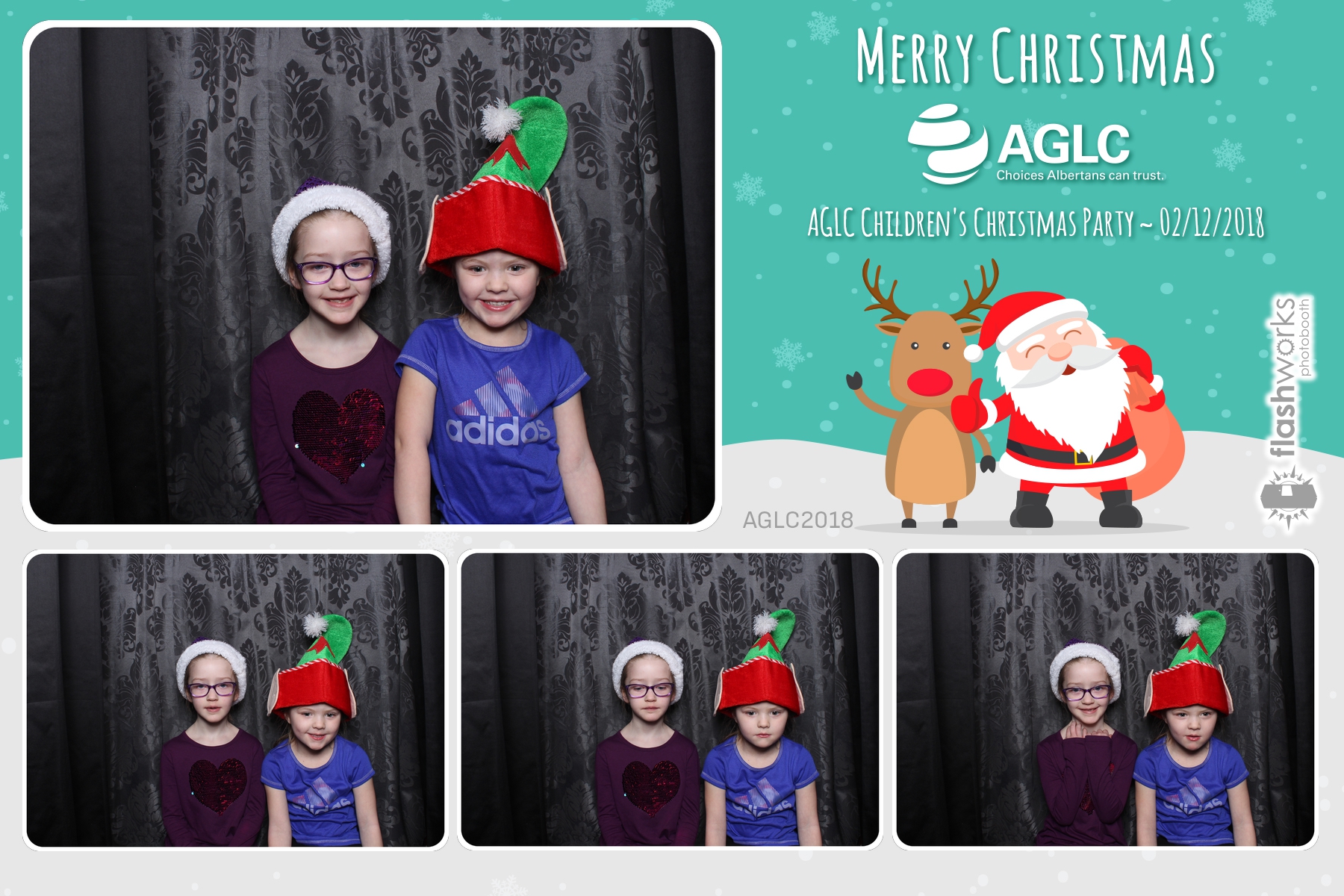 AGLC Children's Christmas Party | View more photos from the event at gallery.flashworksphotobooth.com/u/FlashworksPhotoboothInc/AGLC-Childrens-Christmas-Party