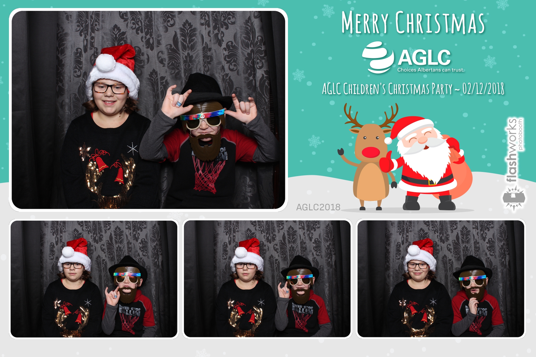 AGLC Children's Christmas Party | View more photos from the event at gallery.flashworksphotobooth.com/u/FlashworksPhotoboothInc/AGLC-Childrens-Christmas-Party