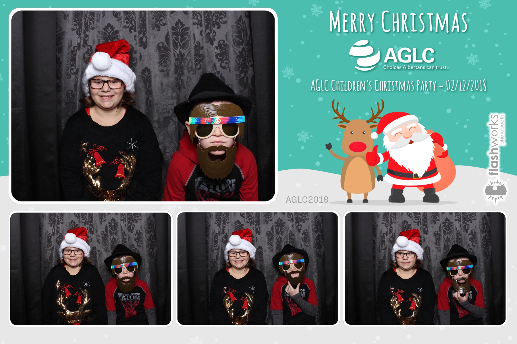 AGLC Children's Christmas Party | View more photos from the event at gallery.flashworksphotobooth.com/u/FlashworksPhotoboothInc/AGLC-Childrens-Christmas-Party