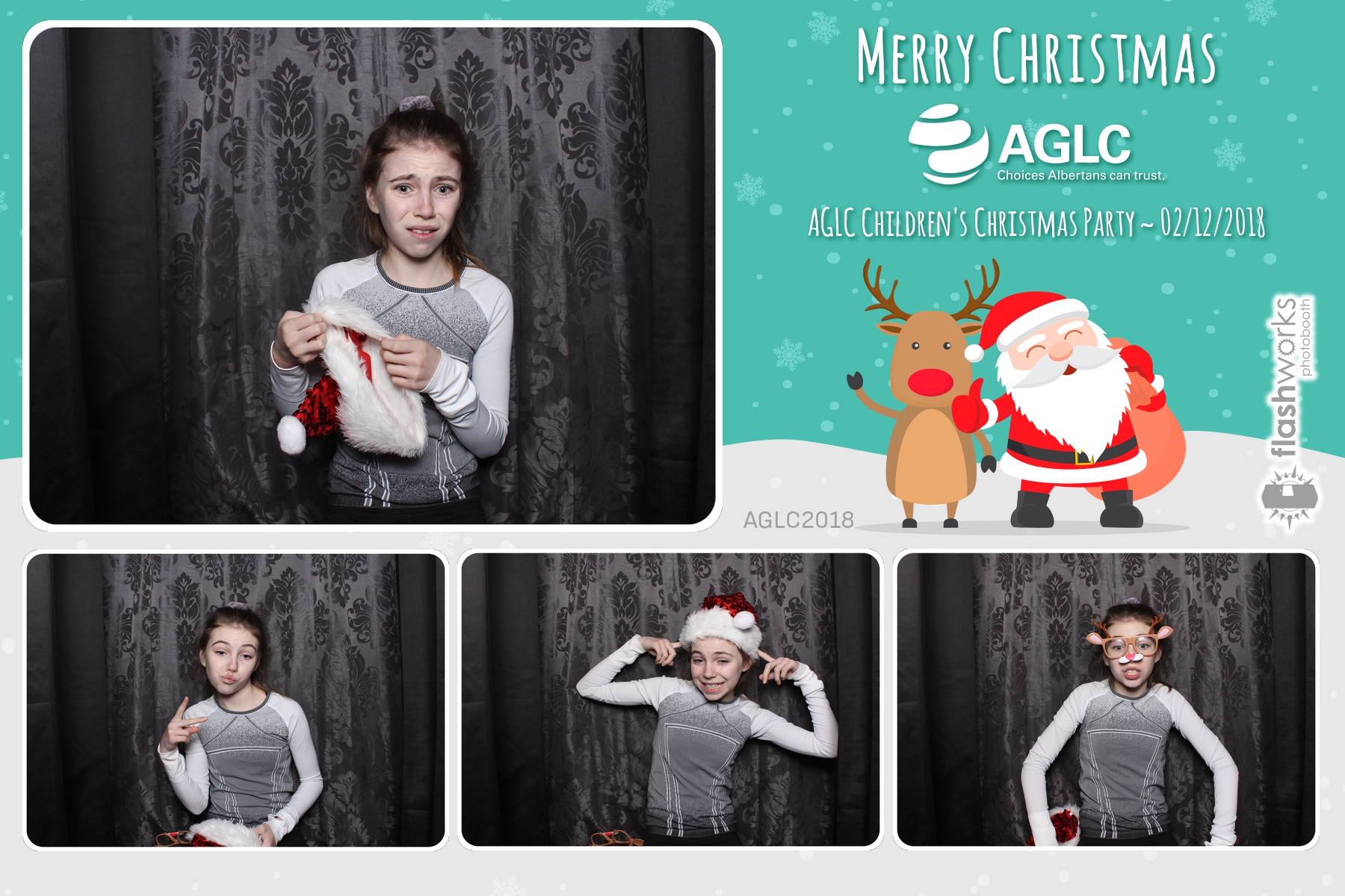 AGLC Children's Christmas Party | View more photos from the event at gallery.flashworksphotobooth.com/u/FlashworksPhotoboothInc/AGLC-Childrens-Christmas-Party