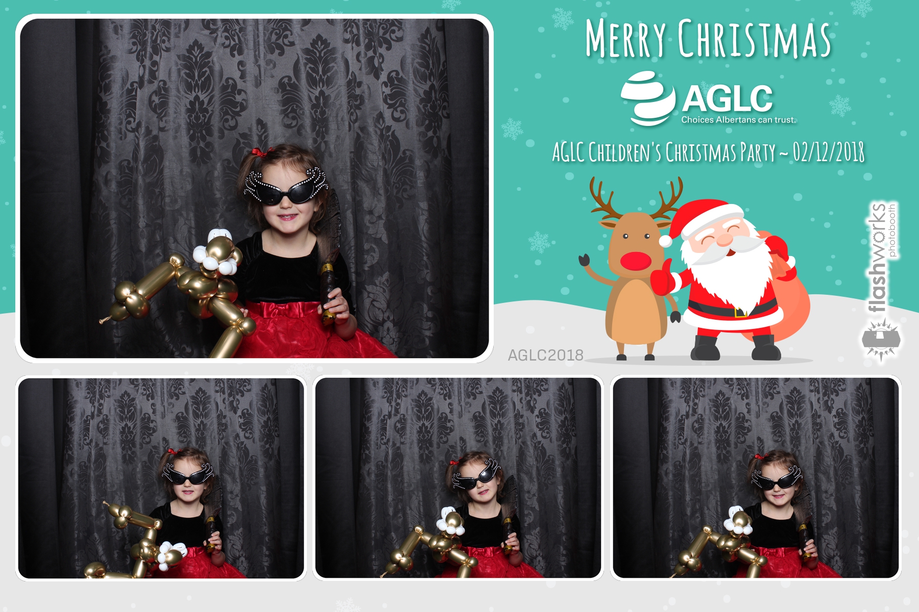 AGLC Children's Christmas Party | View more photos from the event at gallery.flashworksphotobooth.com/u/FlashworksPhotoboothInc/AGLC-Childrens-Christmas-Party