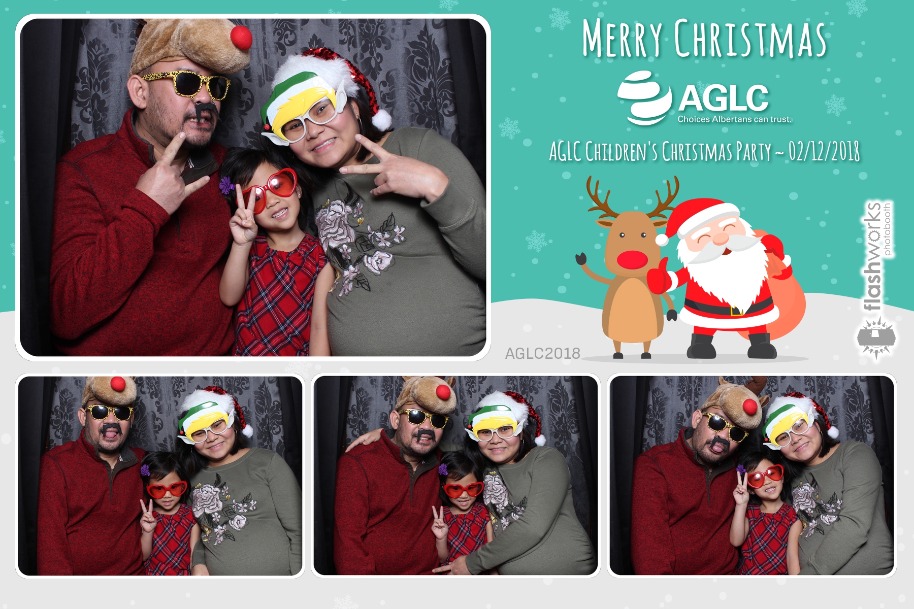 AGLC Children's Christmas Party | View more photos from the event at gallery.flashworksphotobooth.com/u/FlashworksPhotoboothInc/AGLC-Childrens-Christmas-Party