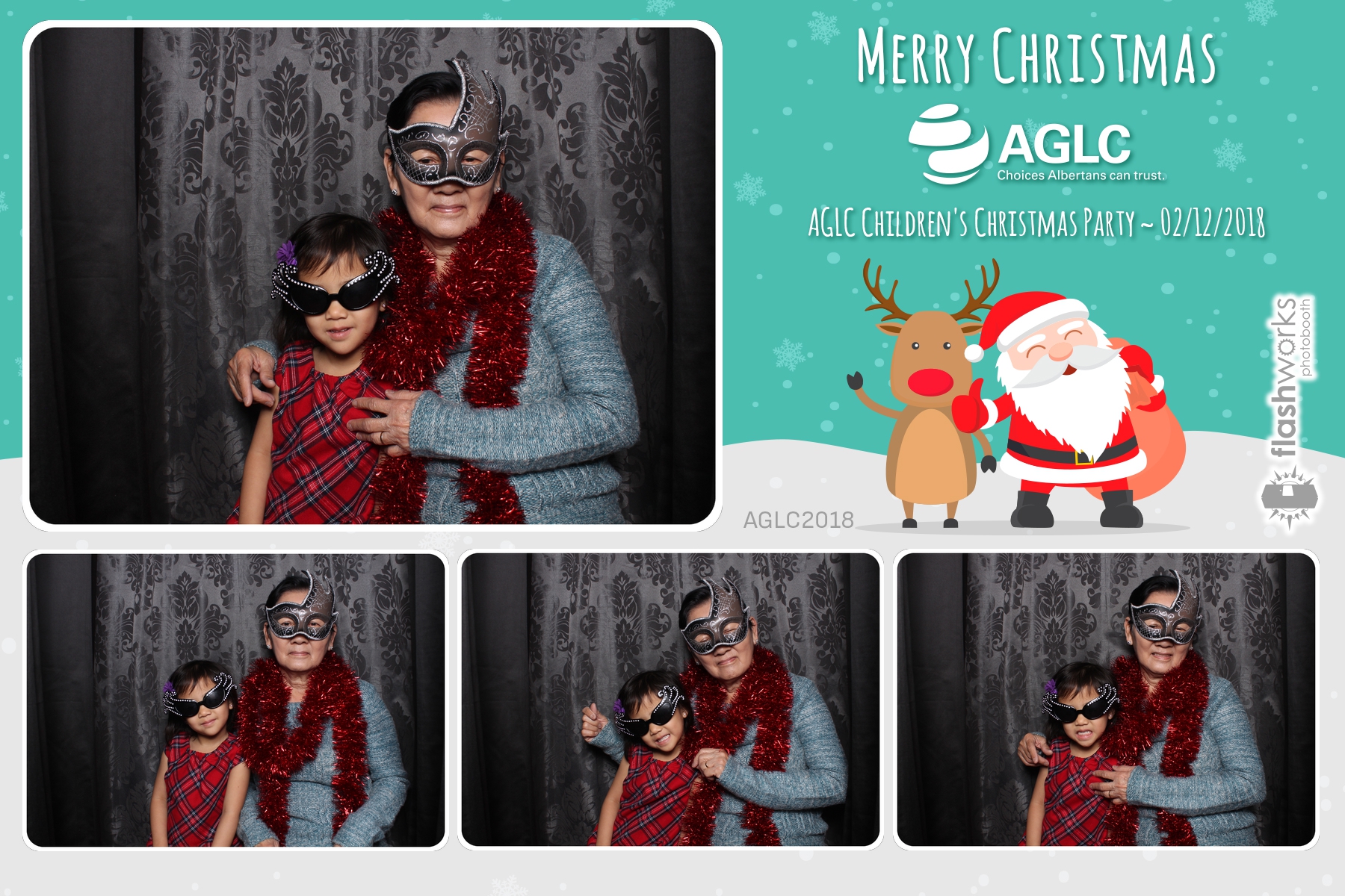 AGLC Children's Christmas Party | View more photos from the event at gallery.flashworksphotobooth.com/u/FlashworksPhotoboothInc/AGLC-Childrens-Christmas-Party