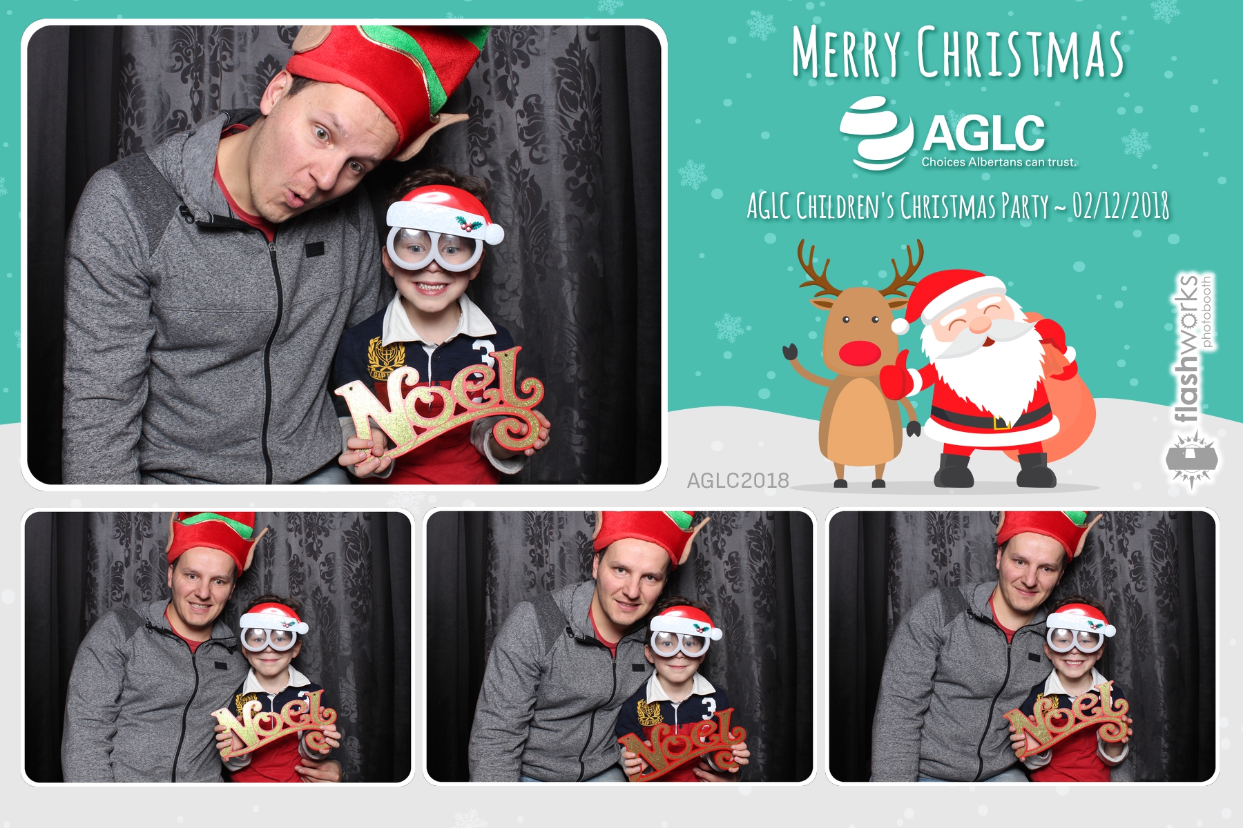 AGLC Children's Christmas Party | View more photos from the event at gallery.flashworksphotobooth.com/u/FlashworksPhotoboothInc/AGLC-Childrens-Christmas-Party