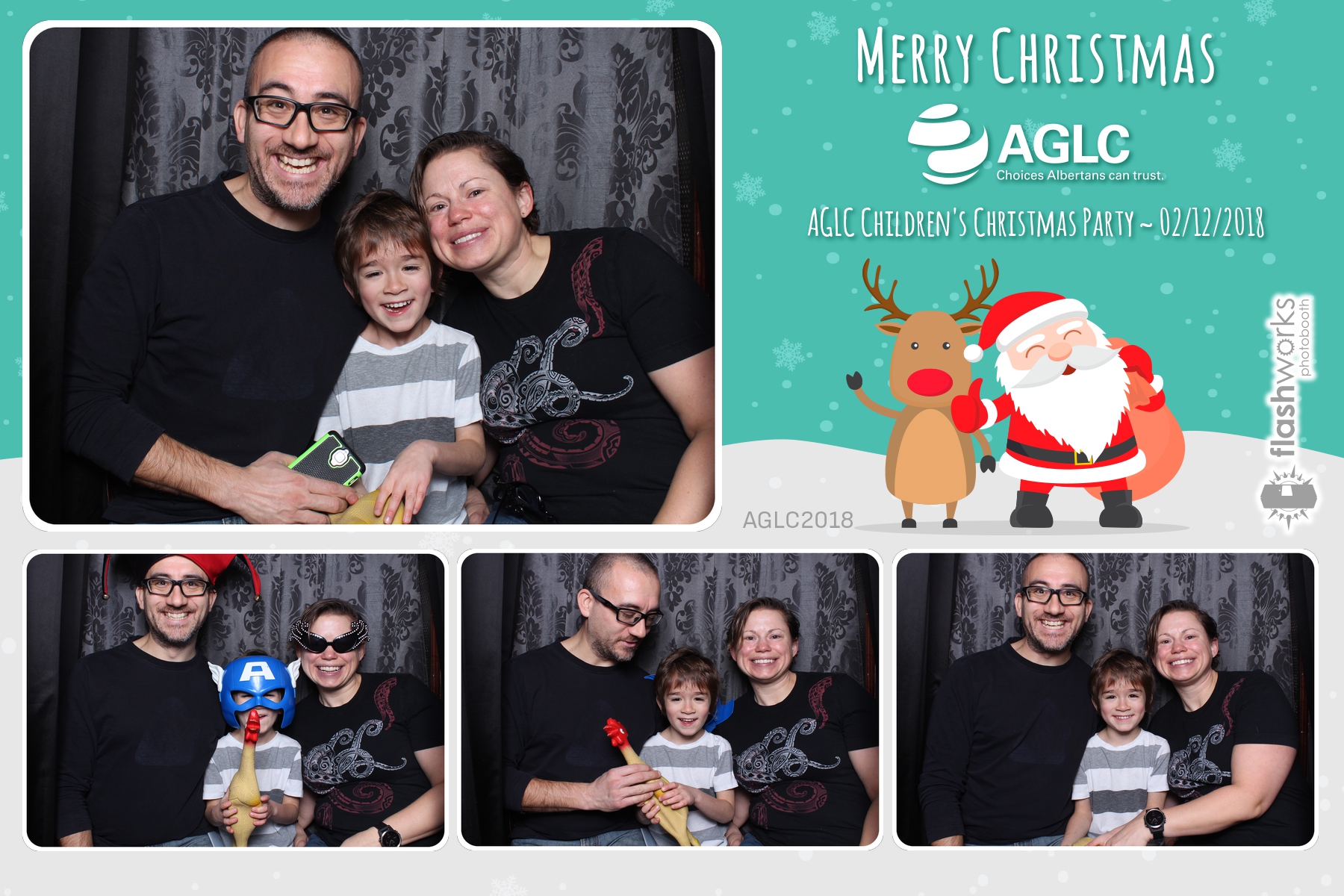 AGLC Children's Christmas Party | View more photos from the event at gallery.flashworksphotobooth.com/u/FlashworksPhotoboothInc/AGLC-Childrens-Christmas-Party
