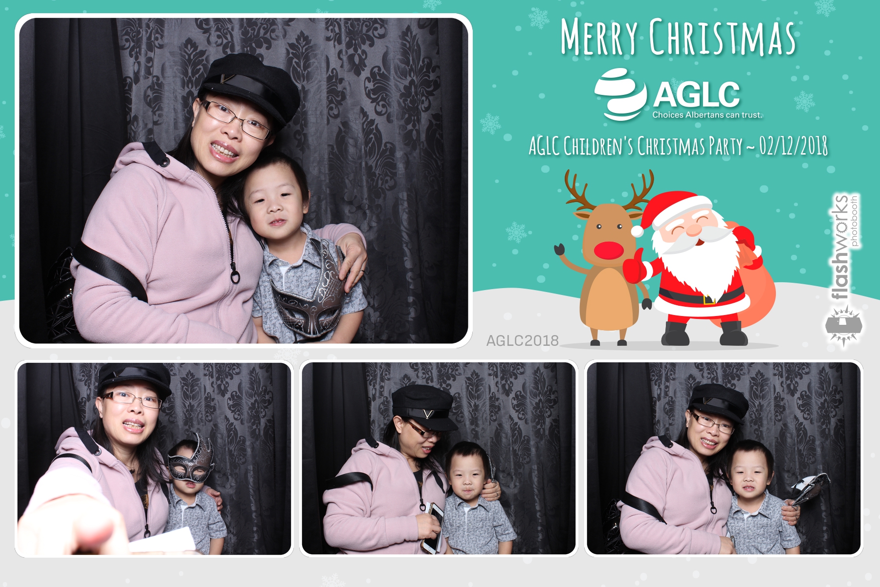 AGLC Children's Christmas Party | View more photos from the event at gallery.flashworksphotobooth.com/u/FlashworksPhotoboothInc/AGLC-Childrens-Christmas-Party