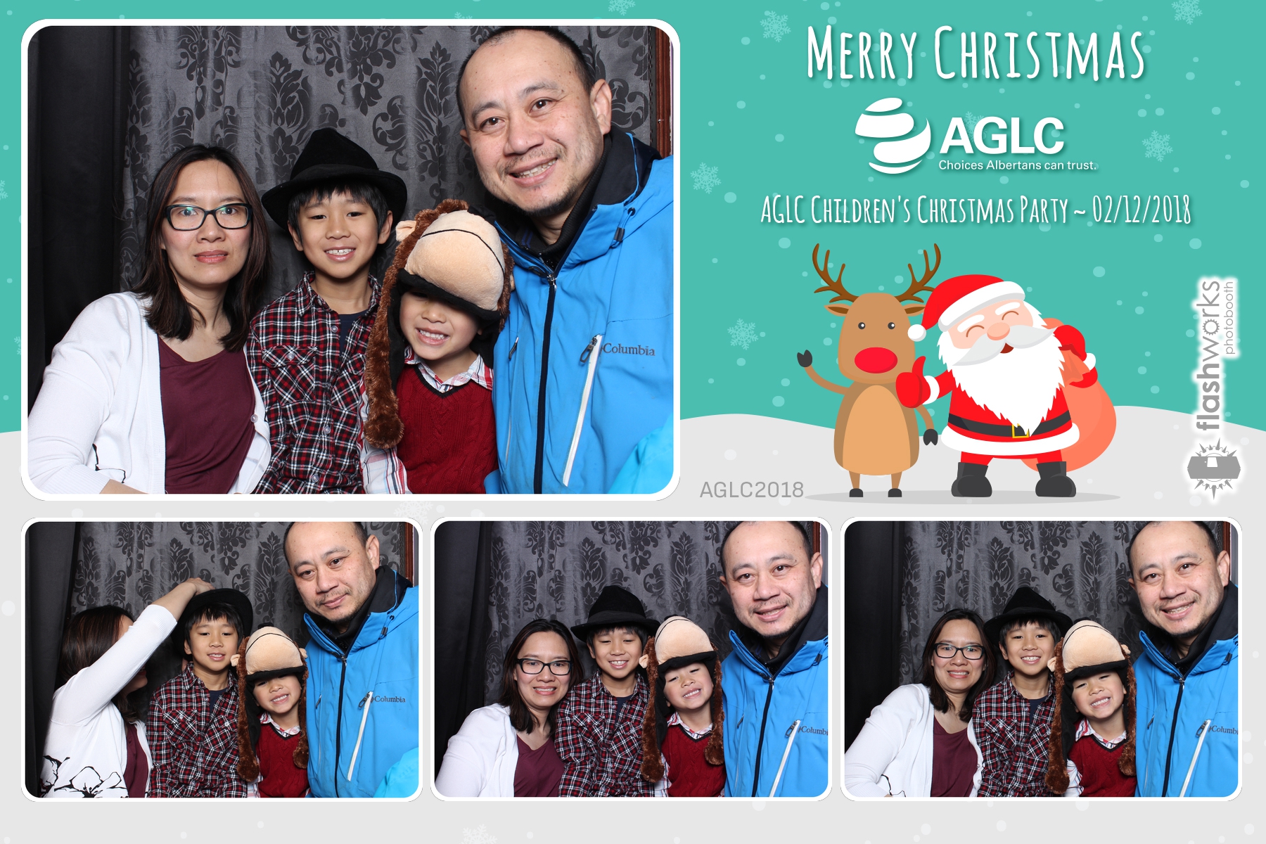 AGLC Children's Christmas Party | View more photos from the event at gallery.flashworksphotobooth.com/u/FlashworksPhotoboothInc/AGLC-Childrens-Christmas-Party